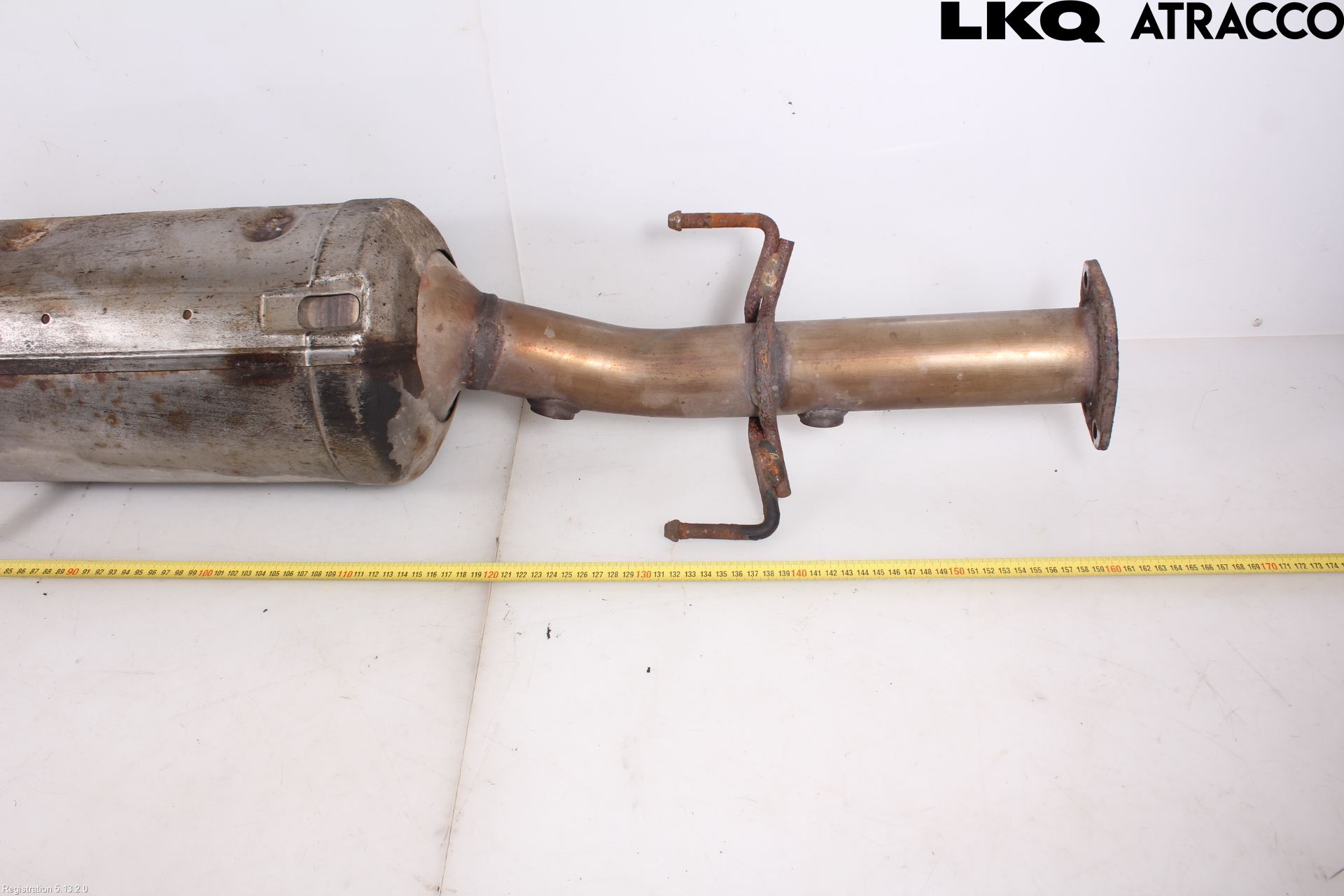 Isuzu D-MAX Avgas Partikelfilter
