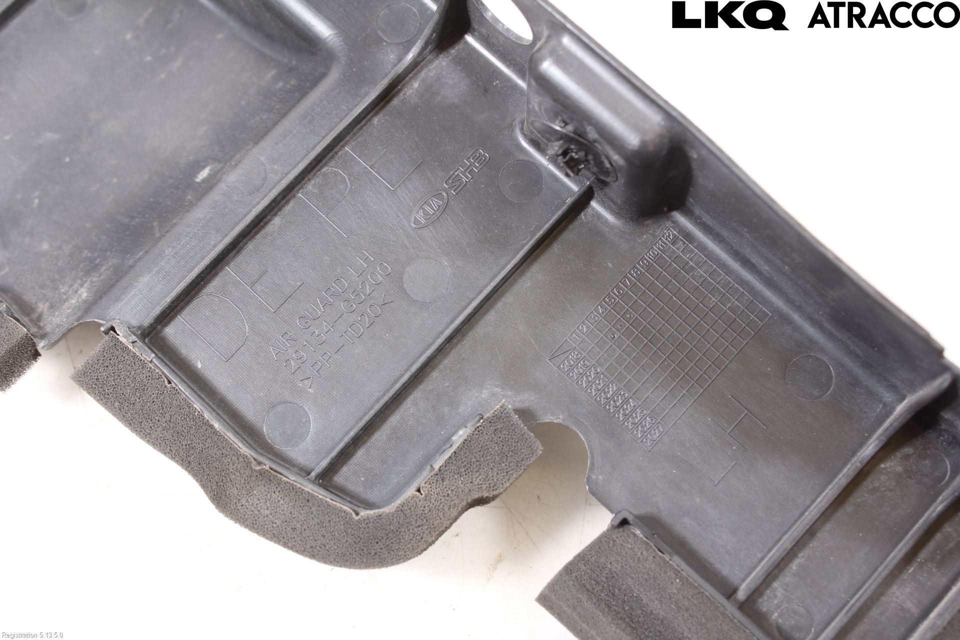 Kia NIRO (DE) 17-22 Deflektor Plåt-Plast Kylning
