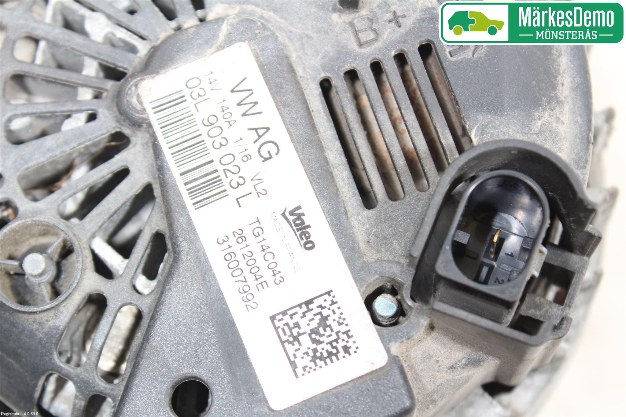 Volkswagen VW CADDY 16-20 Generator