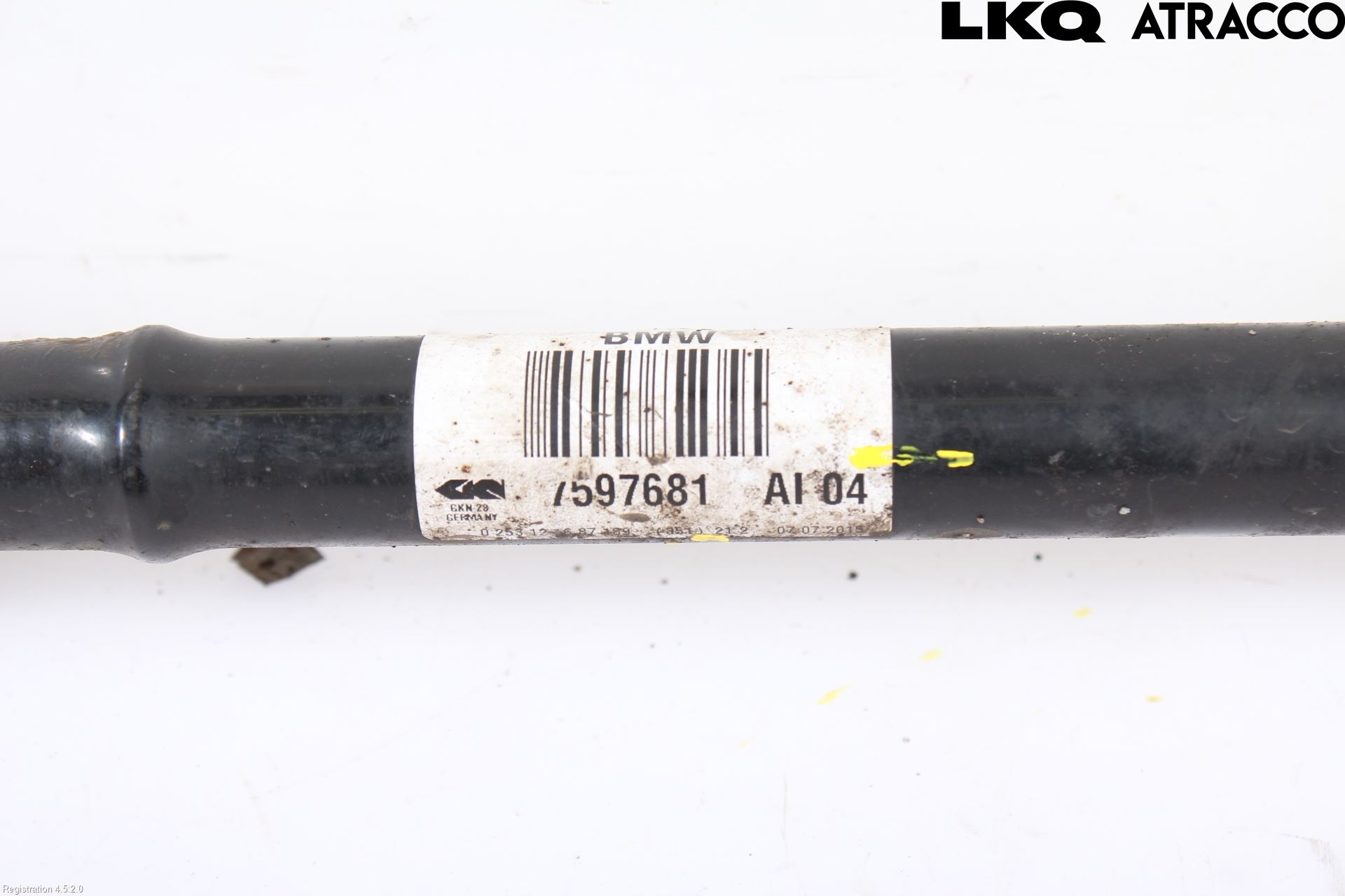 BMW 4 F36 Gran Coupé 14-20 Drivaxel Bak Vänster