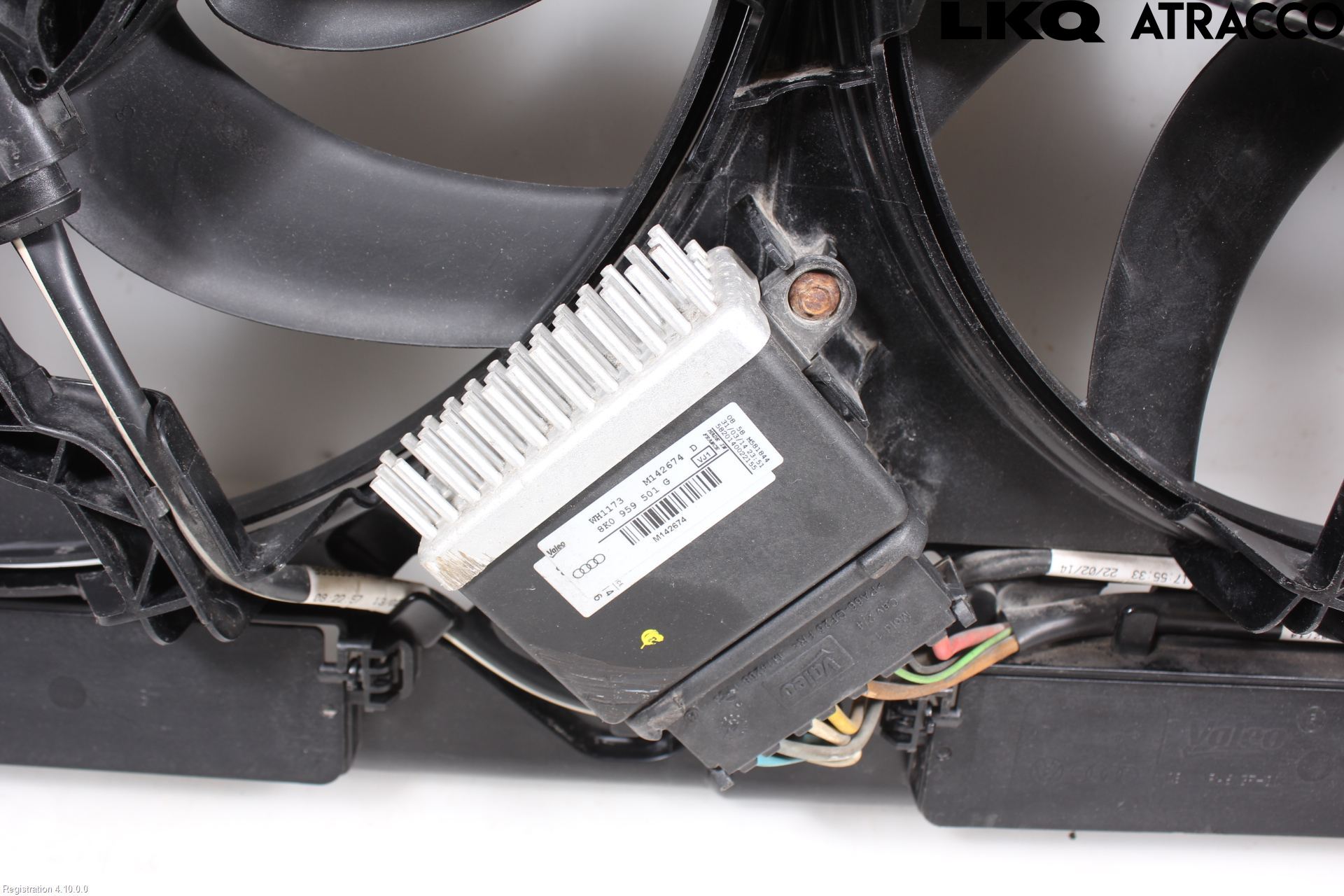 Audi A4 12-15 Kylfläkt El