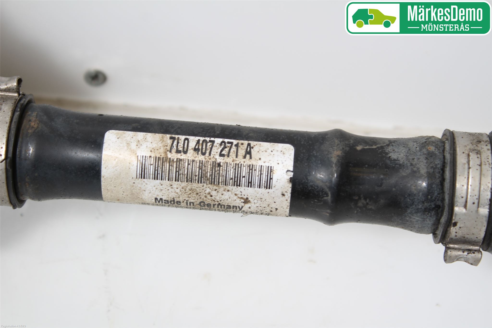 Volkswagen VW TOUAREG 7L 03-10 Drivaxel Fram Vänster