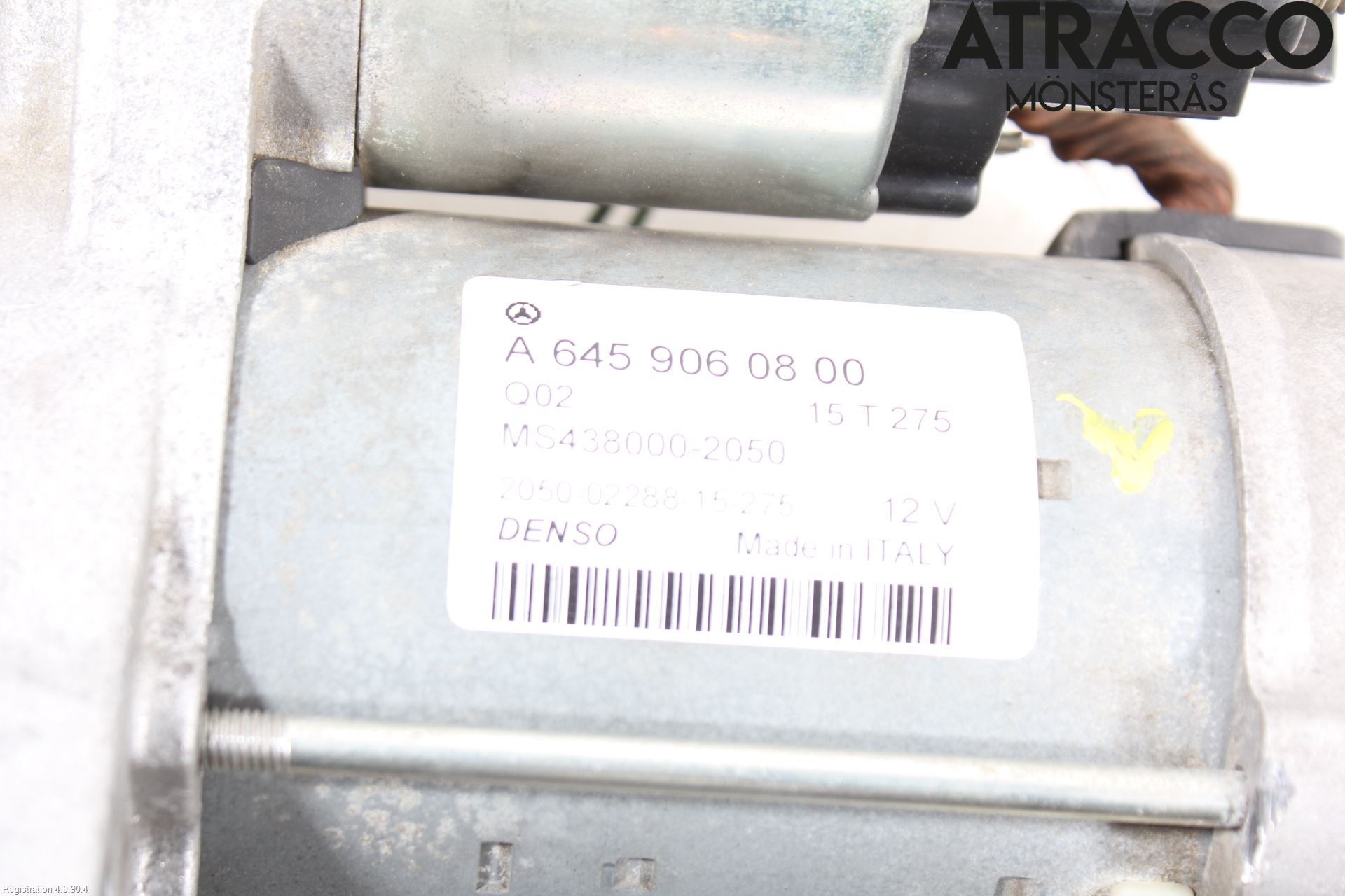 Mercedes-Benz MB B-KLASS (W246/W242) 12-19 Startmotor