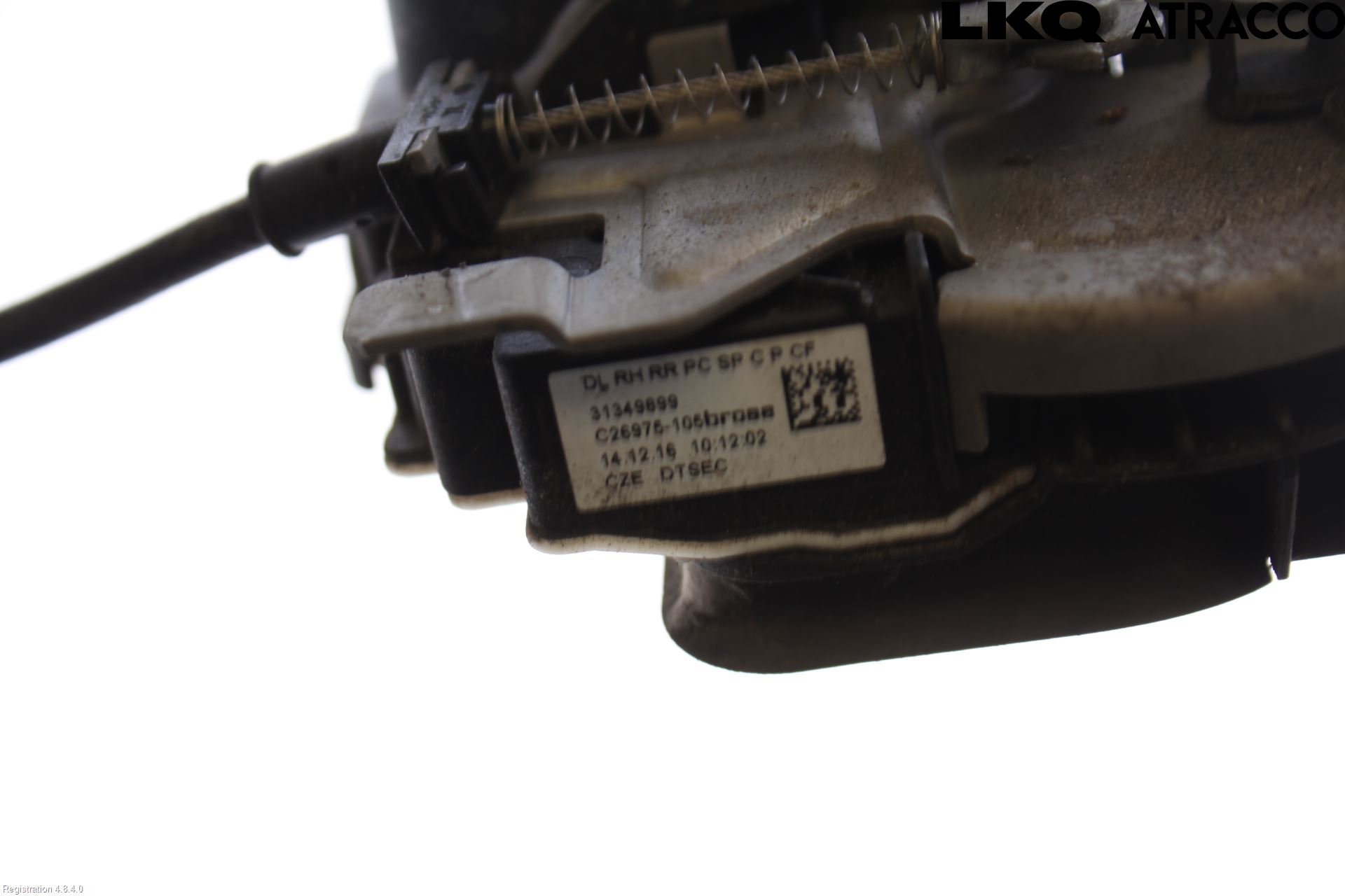 Volvo V90 17->> Låskista-Dörrlås