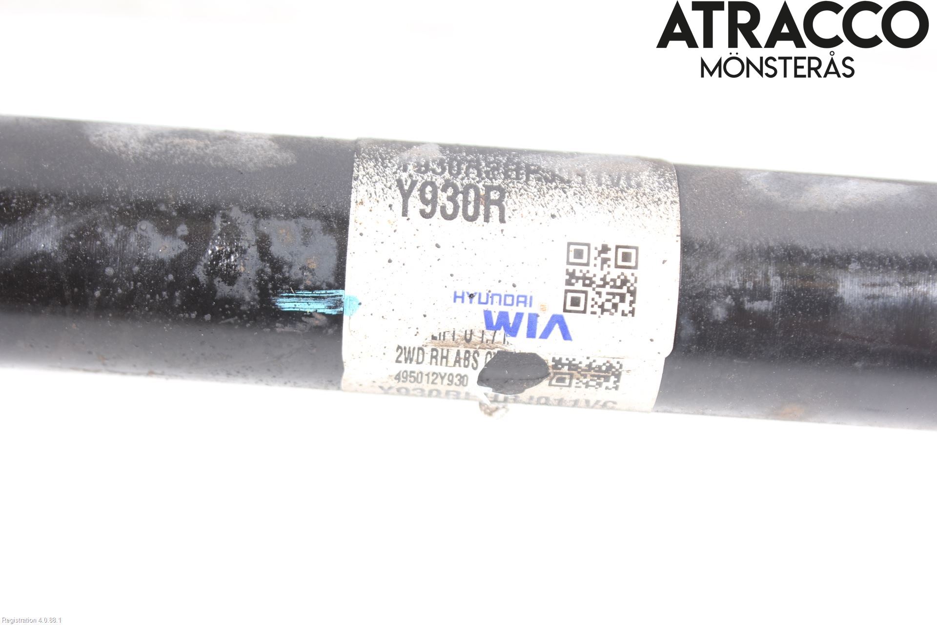 Kia SPORTAGE (SL) 11-15 Drivaxel Fram Höger