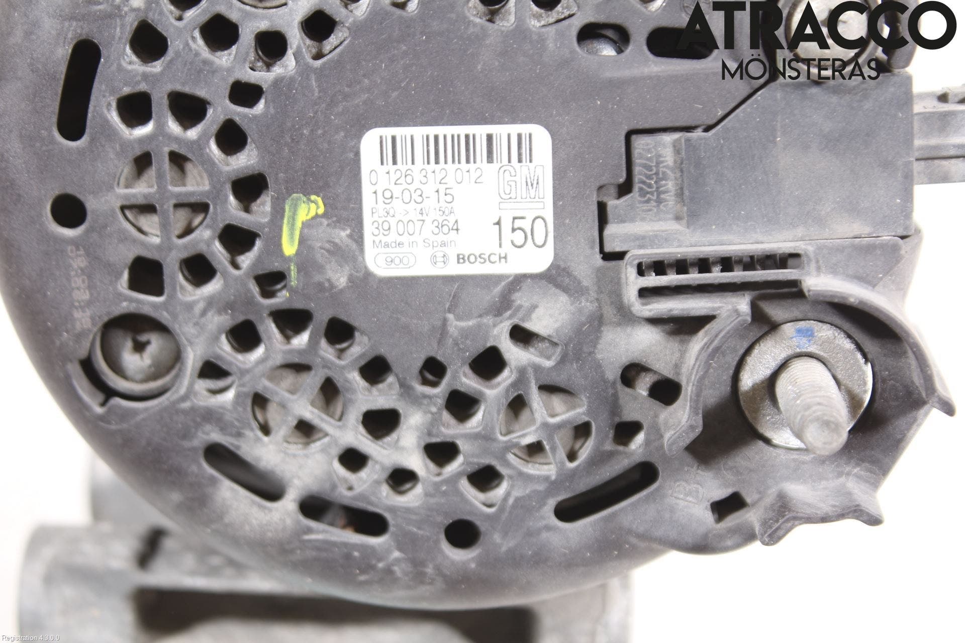 Opel CORSA E 15-19 Generator