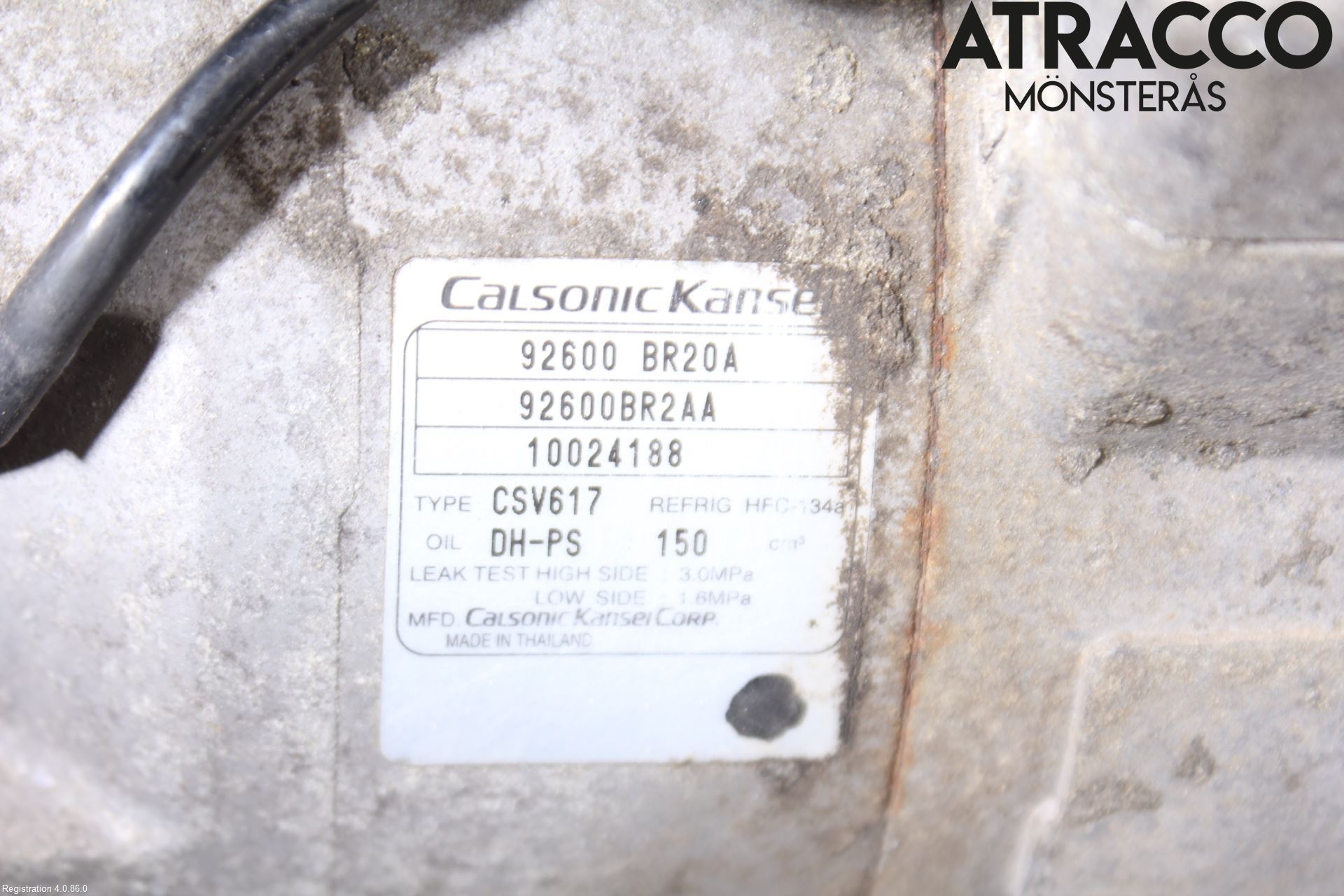 Nissan QASHQAI 10-14 Ac Kompressor