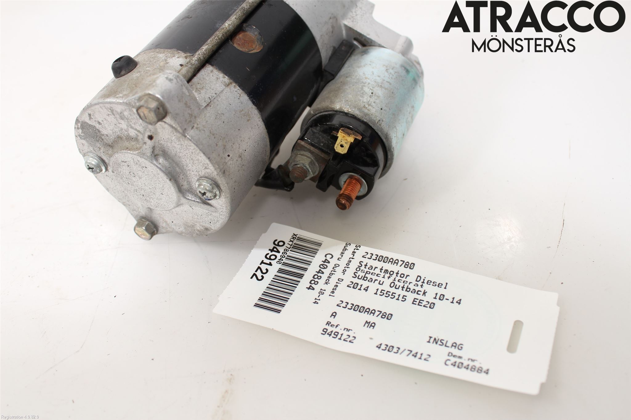 Subaru OUTBACK 10-15 Startmotor Diesel