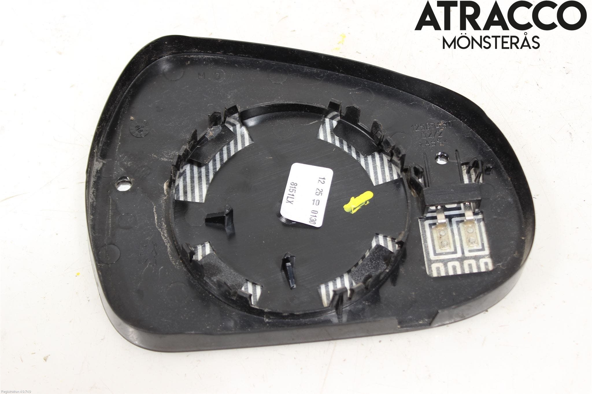 Peugeot 308 08-13 Spegelglas Vä