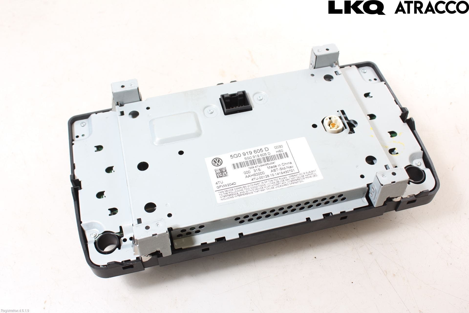 Volkswagen VW GOLF / E-GOLF VII 13-20 Multifunktionsdisplay