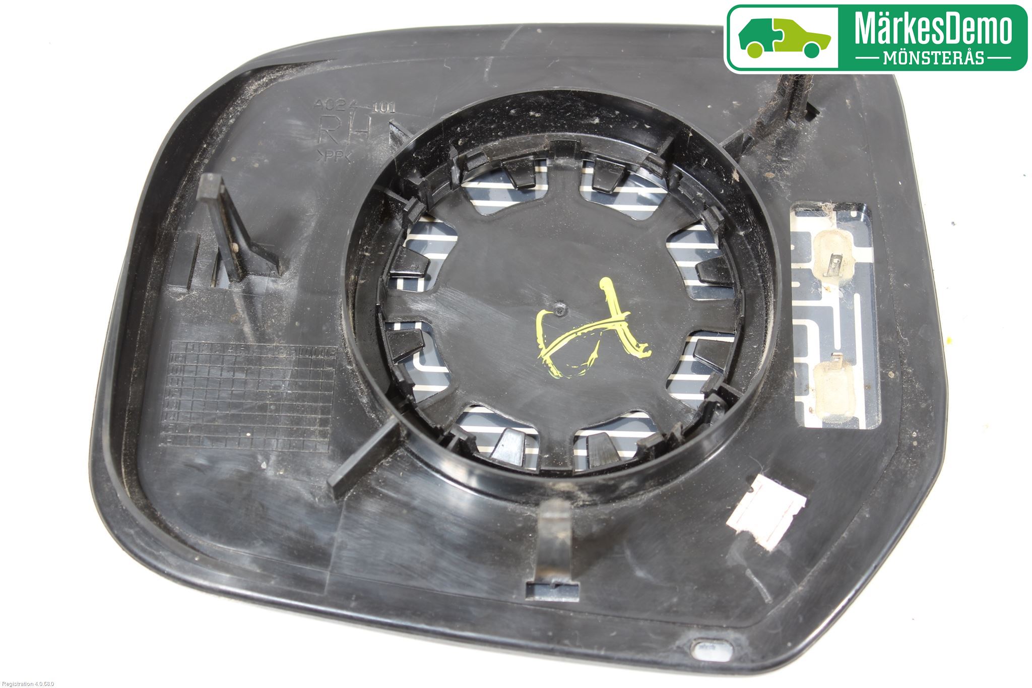 Mazda BT-50 Spegelglas Hö