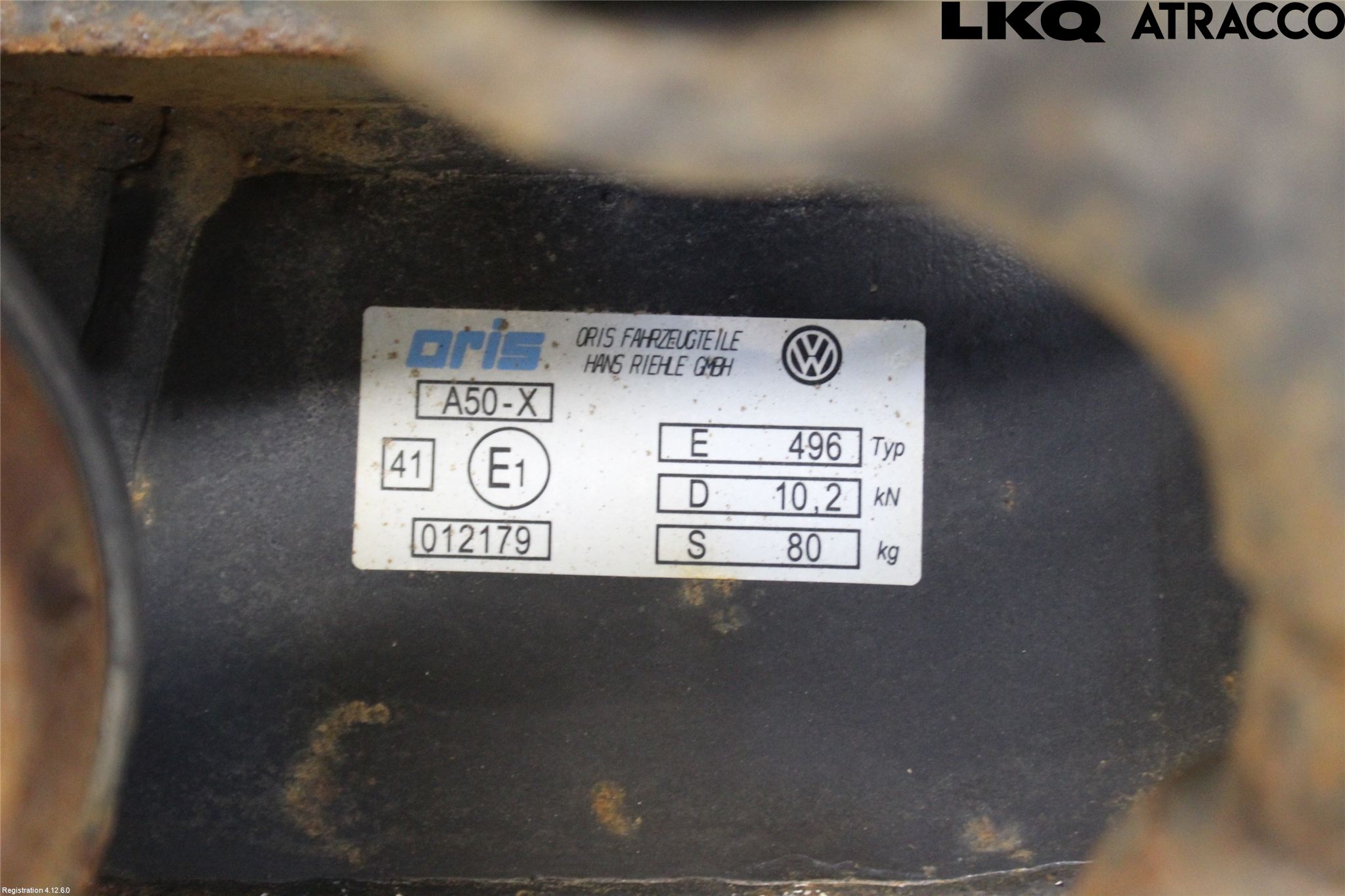 Volkswagen VW GOLF / E-GOLF VII 13-20 Dragkrok