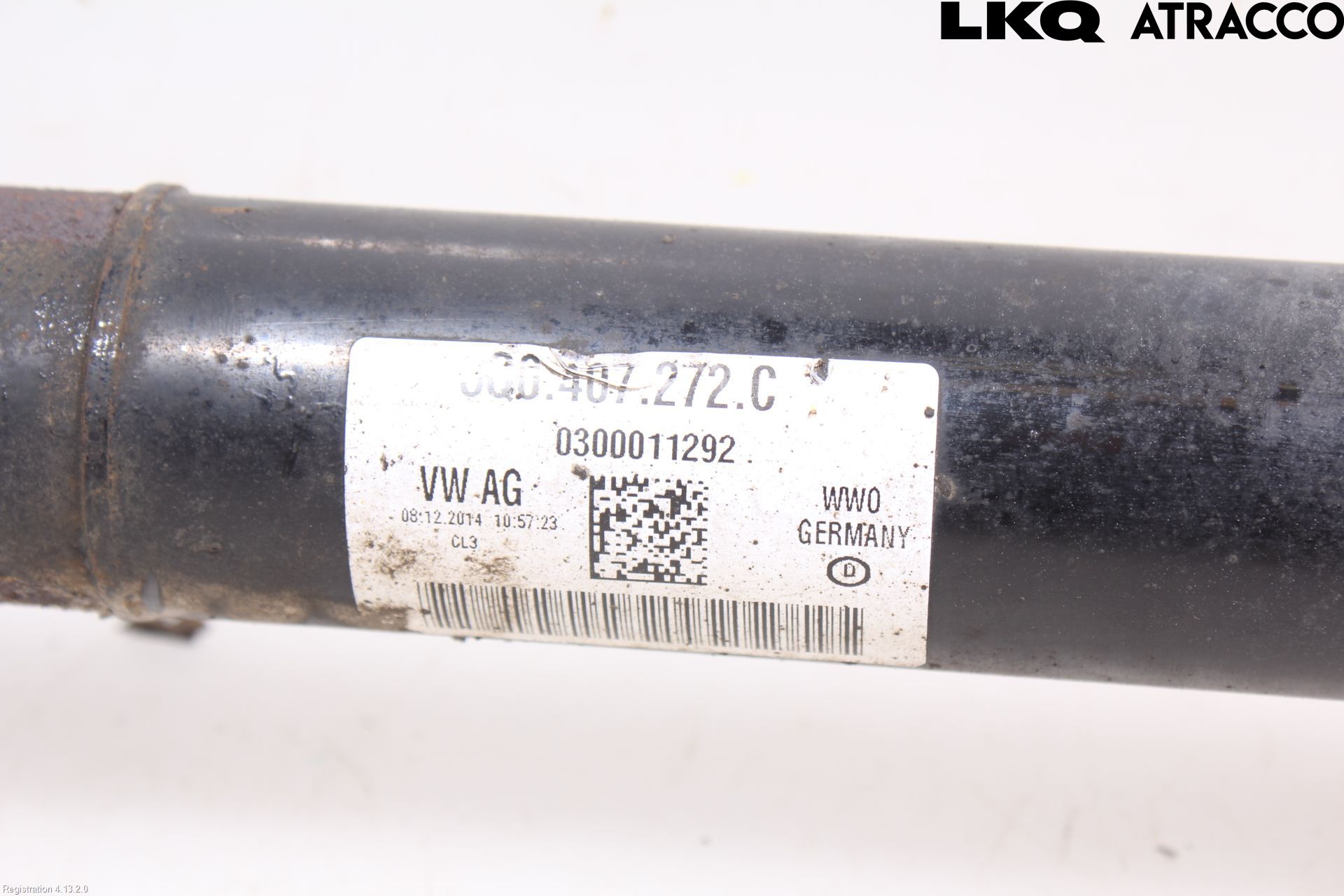 Volkswagen VW PASSAT 15-19 Drivaxel Fram Höger
