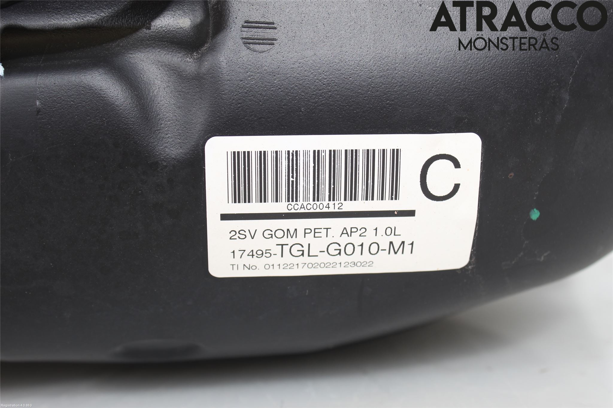 Honda CIVIC 17-22 Bränsletank Insprutning