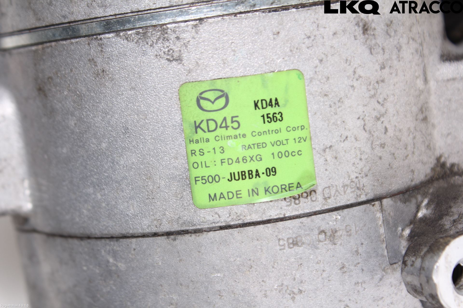 Mazda 3 III 14-19 Ac Kompressor