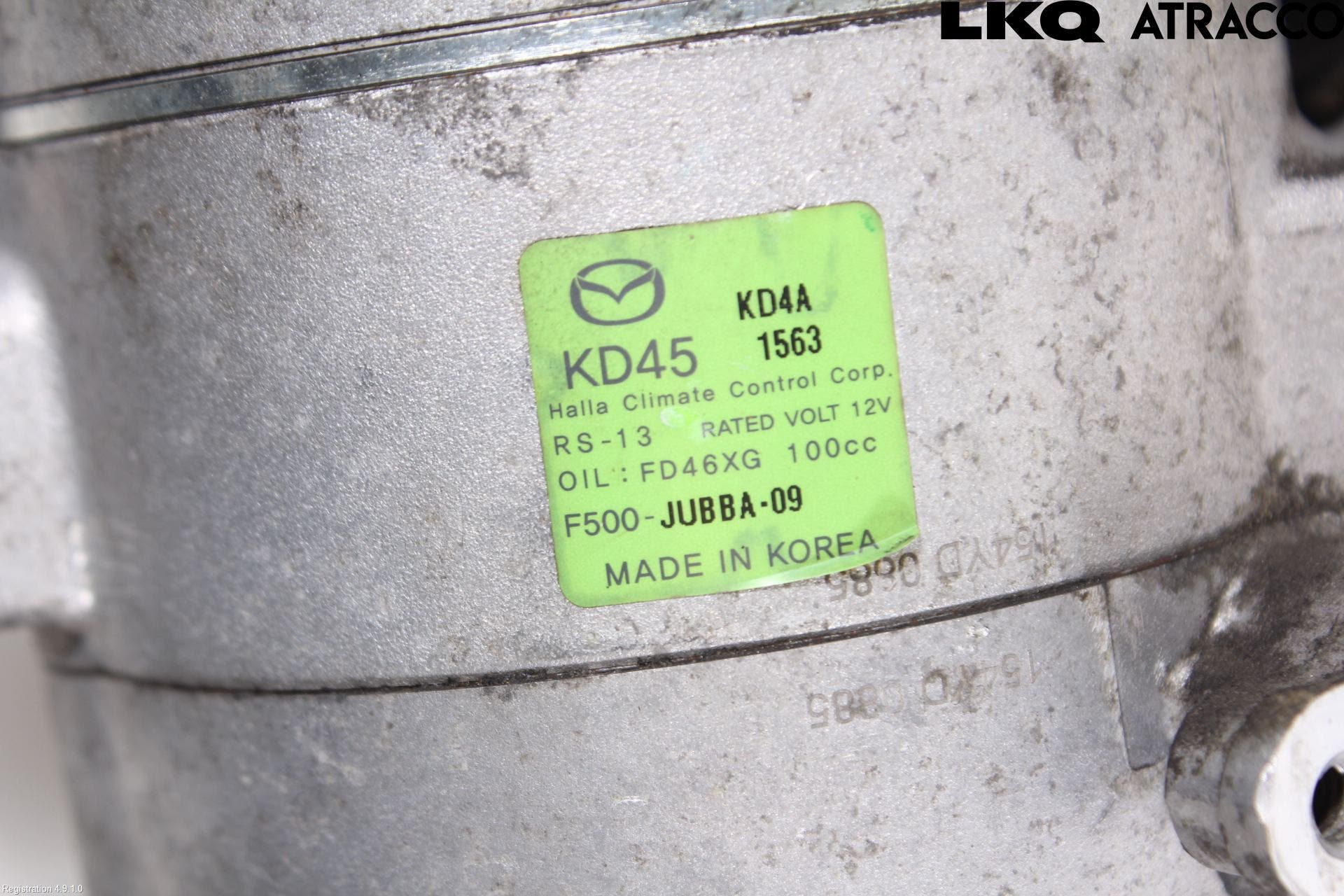 Mazda 3 III 14-19 Ac Kompressor