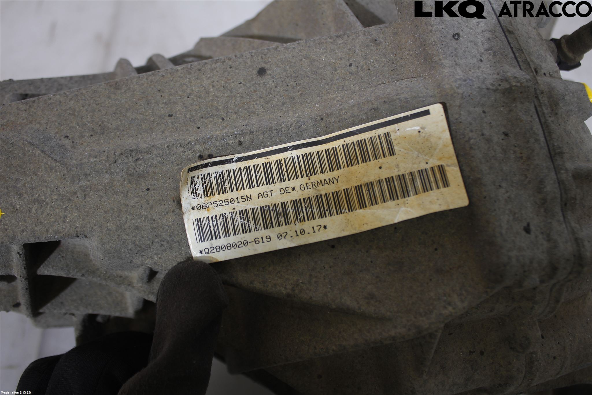 Volkswagen VW TOUAREG 7P 11-18 Bakväxel-Diff