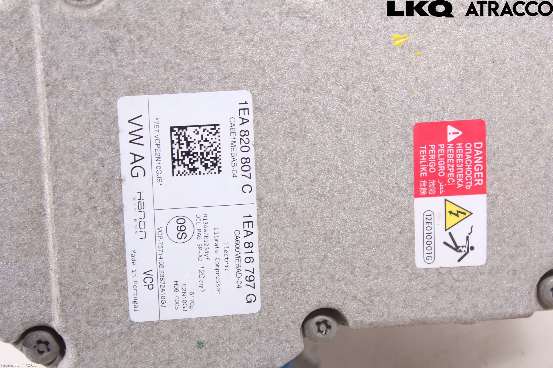 Volkswagen VW ID BUZZ/CARGO 22- Ac Kompressor