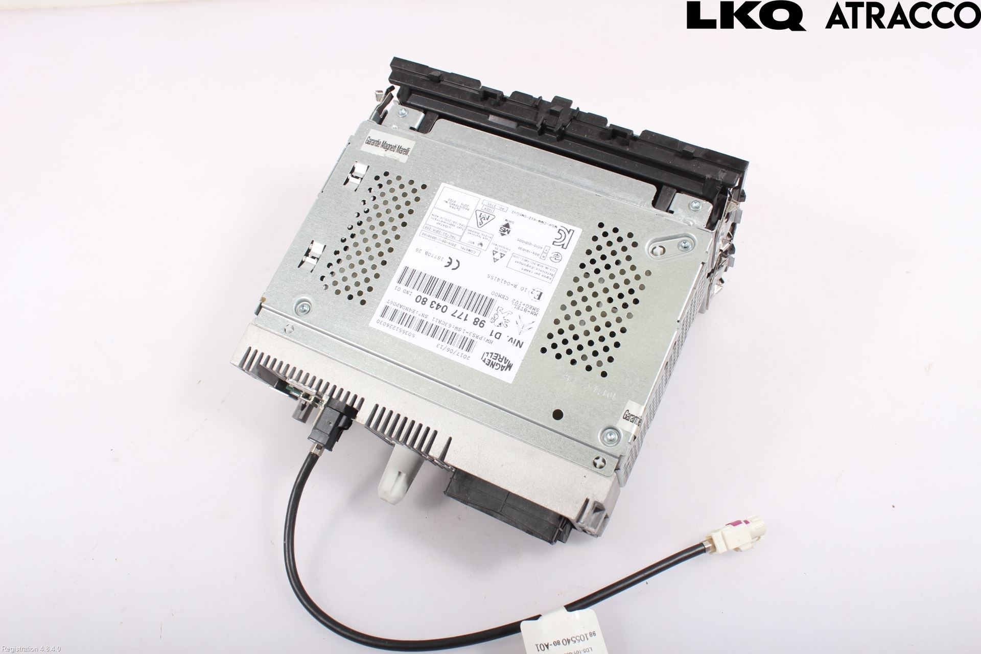 Peugeot PARTNER 16-18 Cd Radio - Multimediapanel