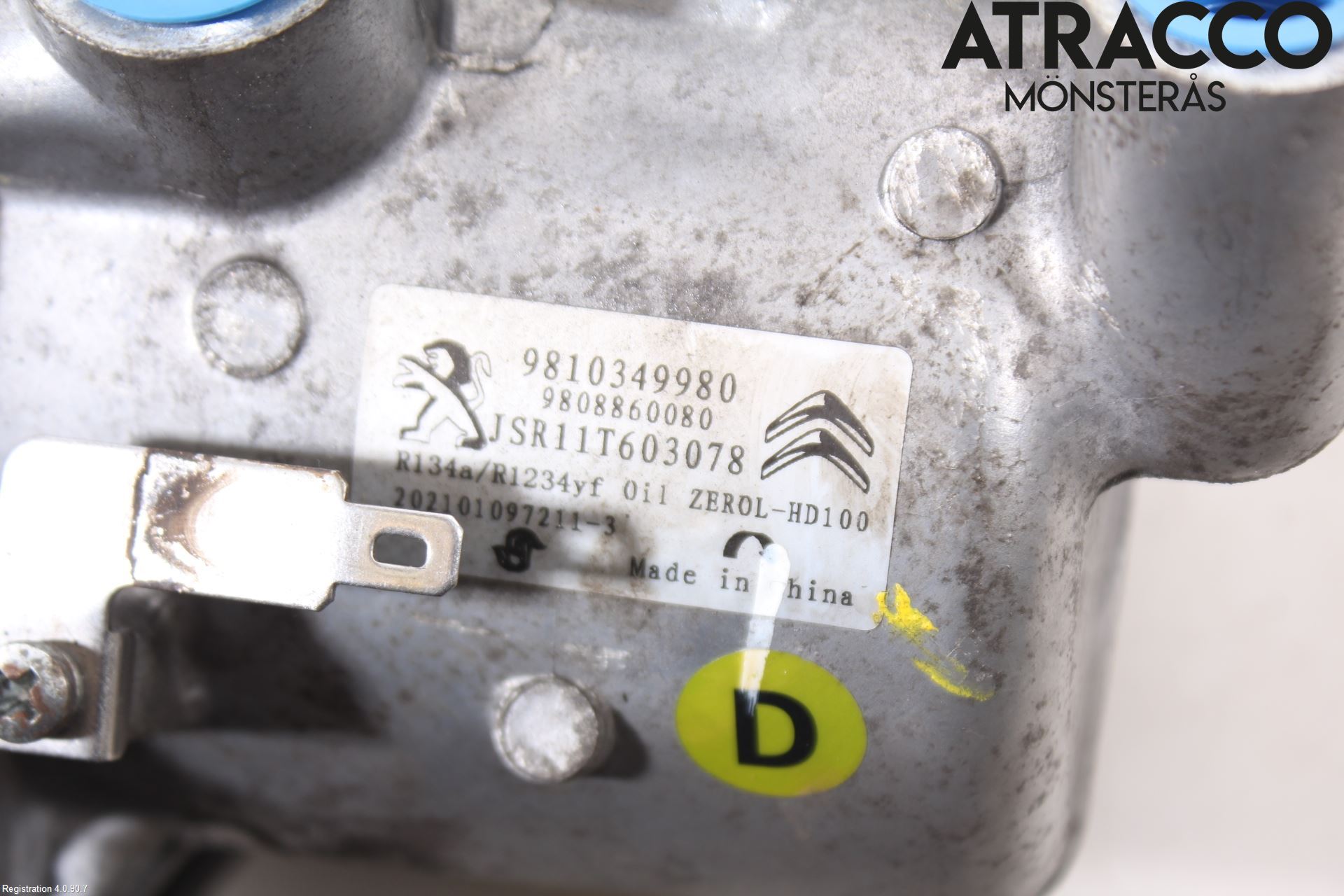 Citroen COTROEN C3 17-24 Ac Kompressor