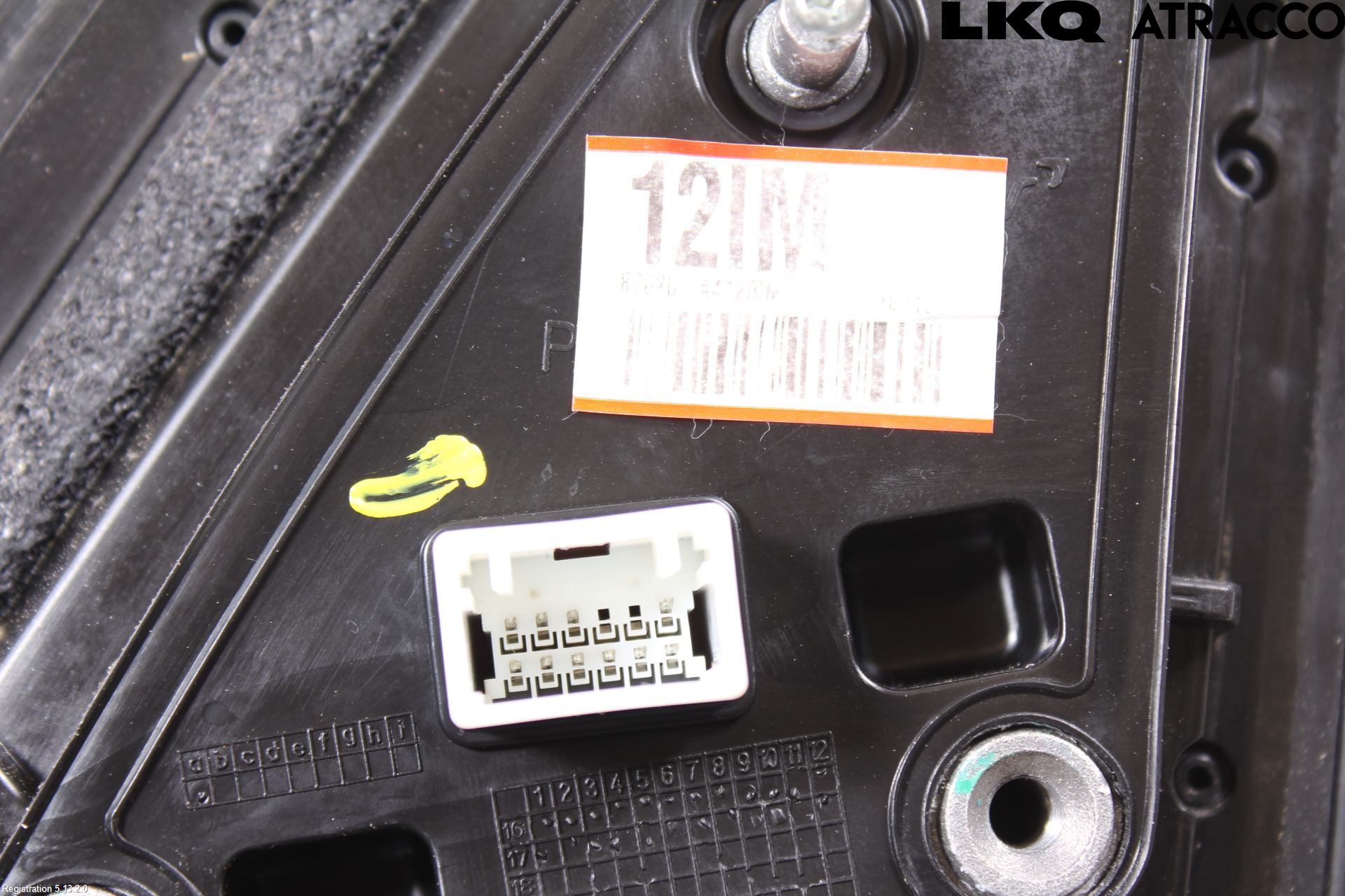 Kia CARENS III 13-19 Spegel Yttre El Hö