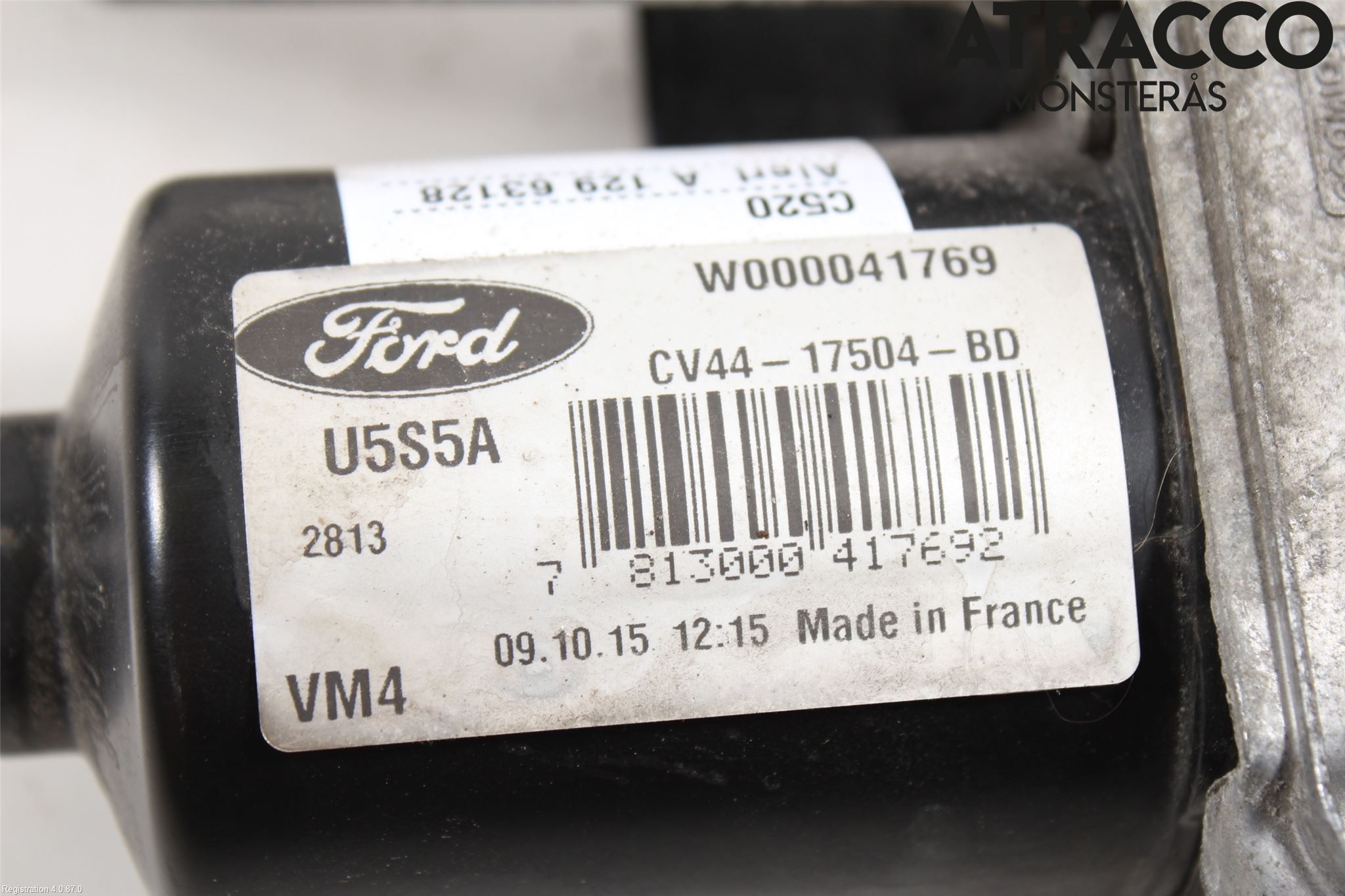 Ford KUGA 13-16 Torkarmotor Vindruta