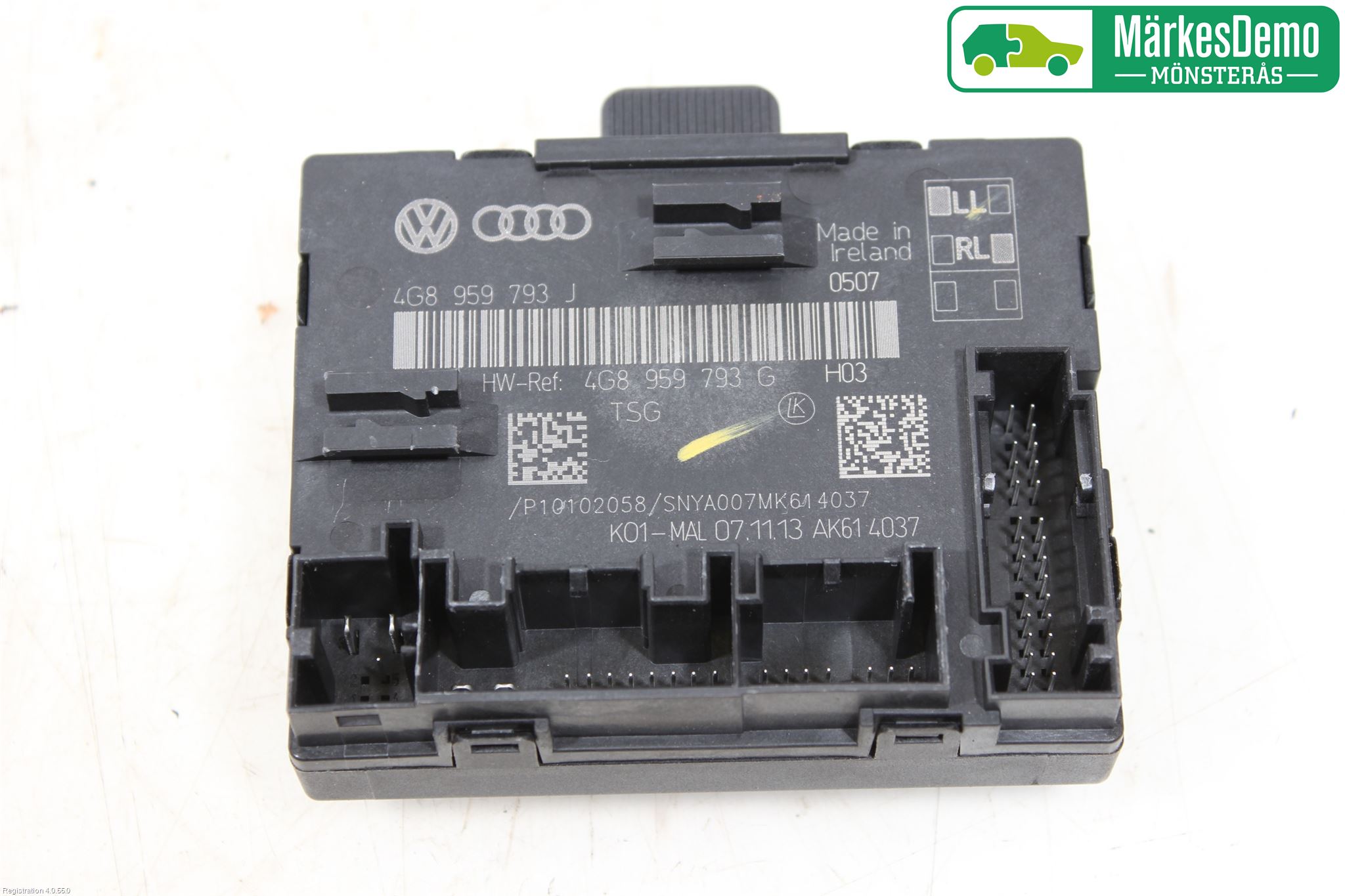 Audi A6/S6 4G 11-18 Styrenhet Dörr