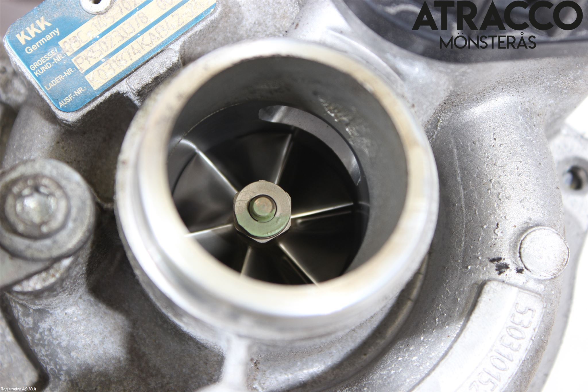 Volkswagen VW TOURAN 10-15 Turboaggregat