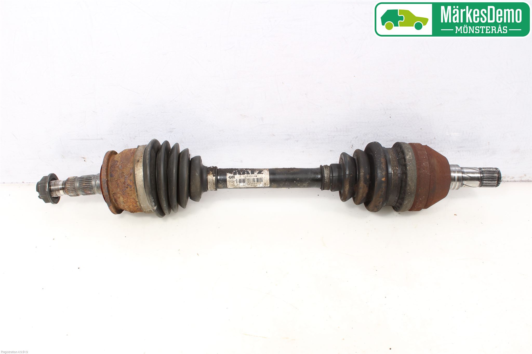 Opel ASTRA J 10-15 Drivaxel Fram Vänster