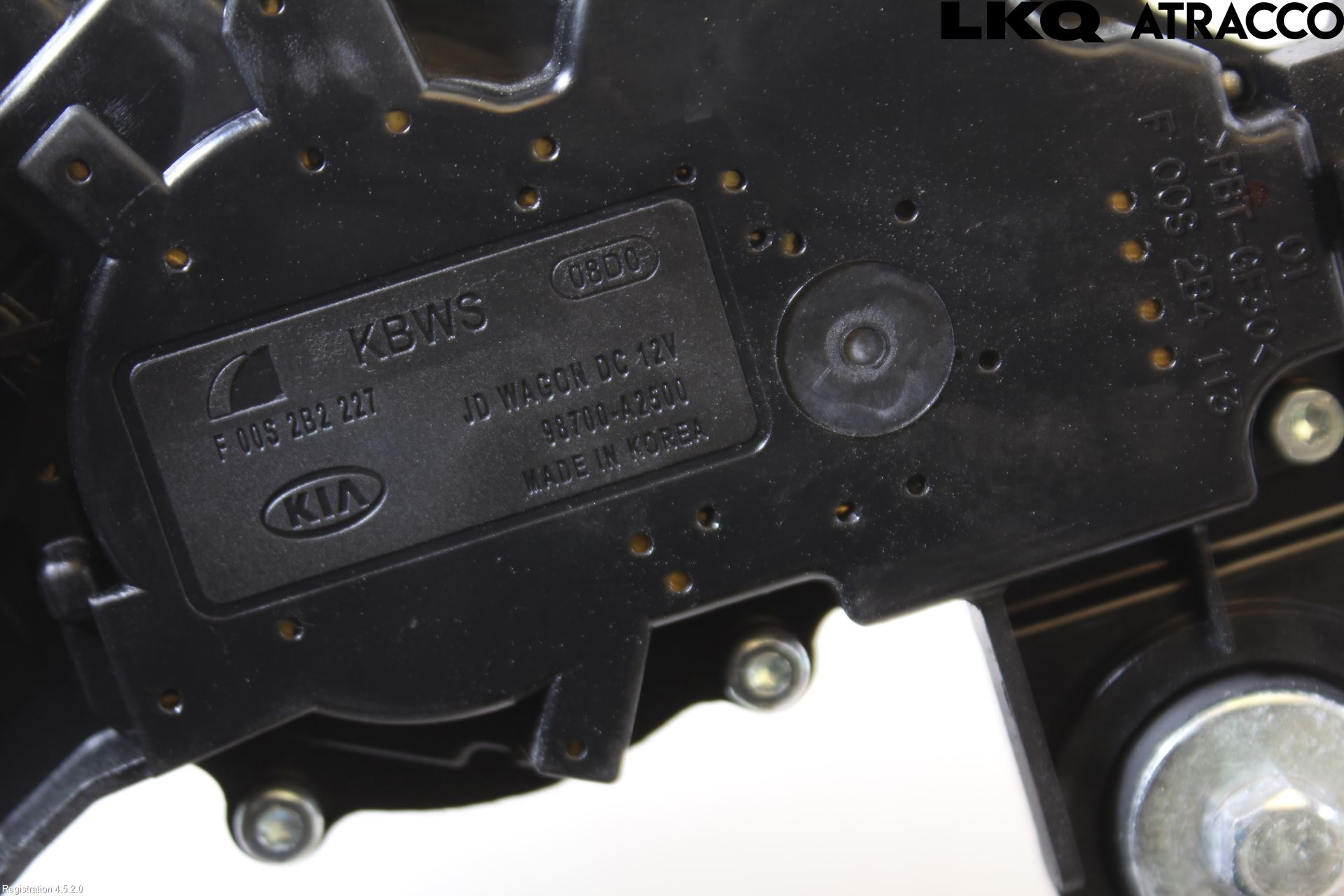 Kia CEED 12-18 Torkarmotor Baklucka