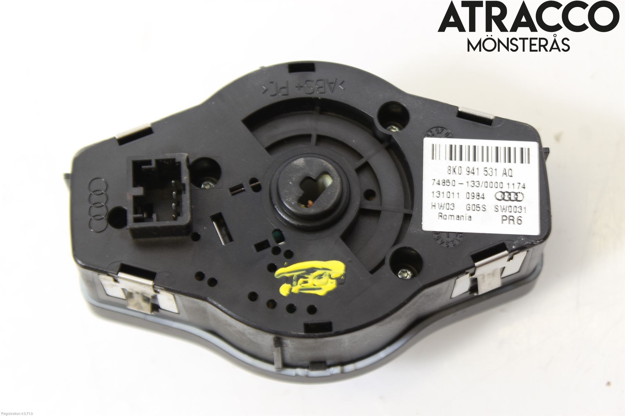 Audi A4/S4 08-11 Strömställare Ljus