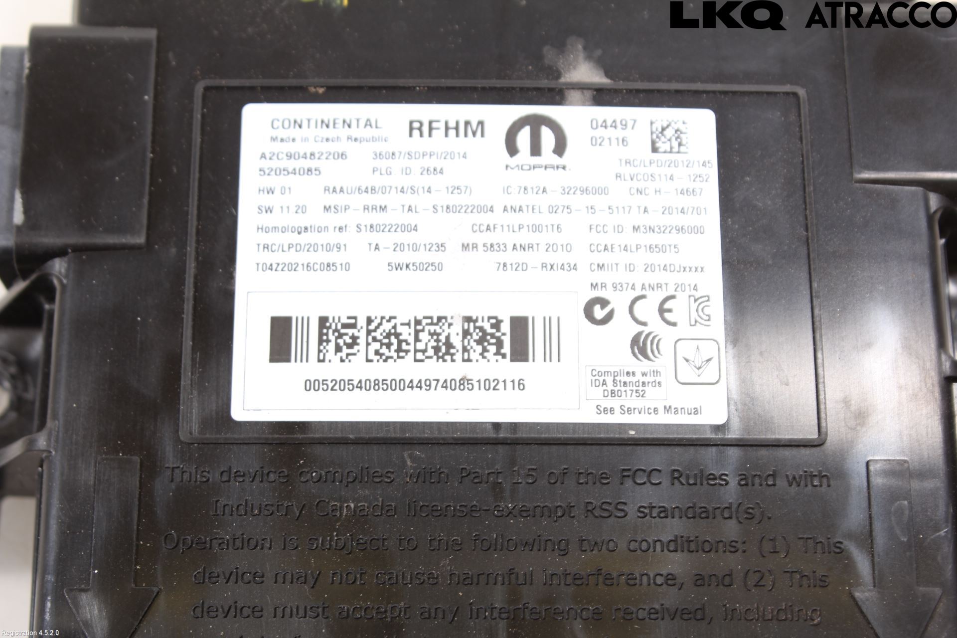 Jeep RENEGADE Styrenhet Övrigt