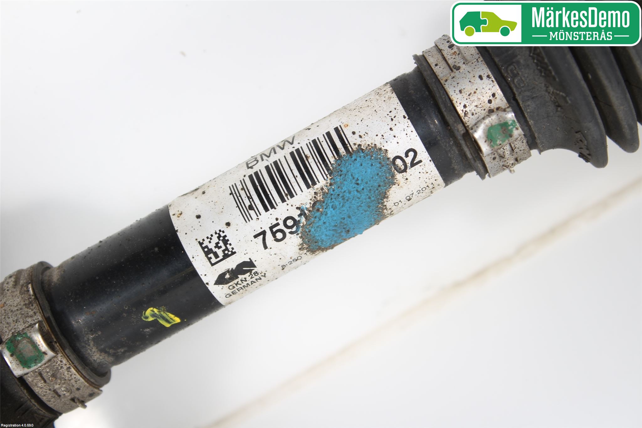 BMW X1 E84 10-15 Drivaxel Fram Höger