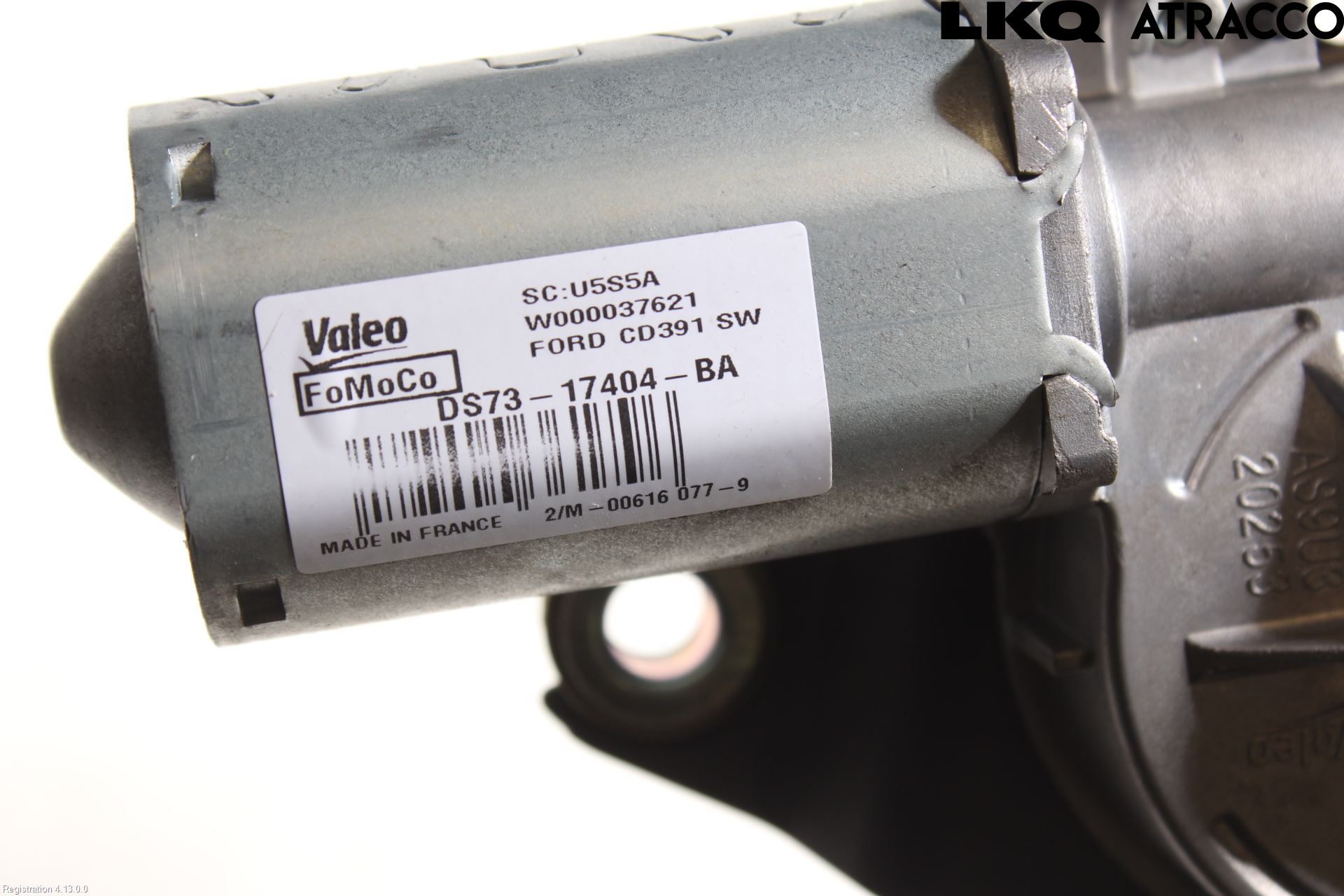 Ford MONDEO 15-22 Torkarmotor Baklucka
