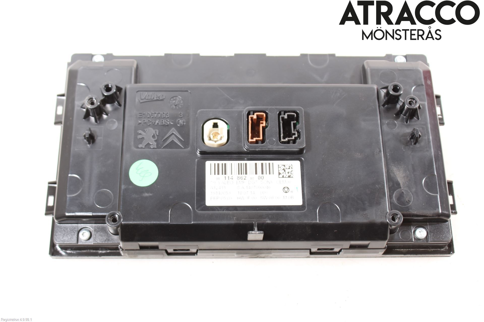 Peugeot 308 14-21 Multifunktionsdisplay