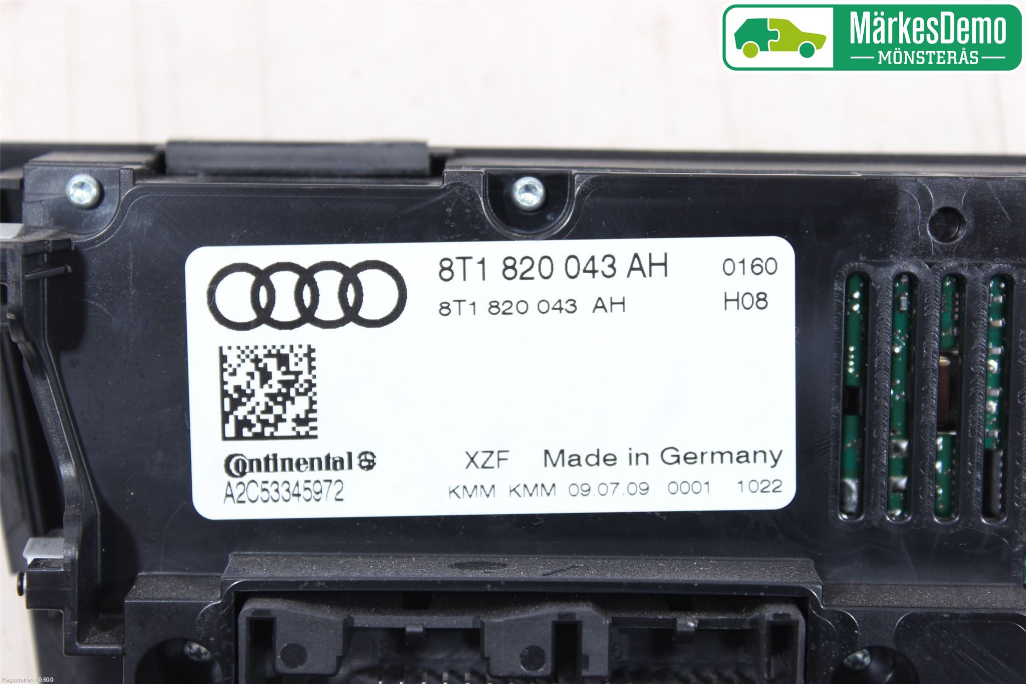 Audi A4/S4 08-11 Ac Styrenhet Ac Manöveren