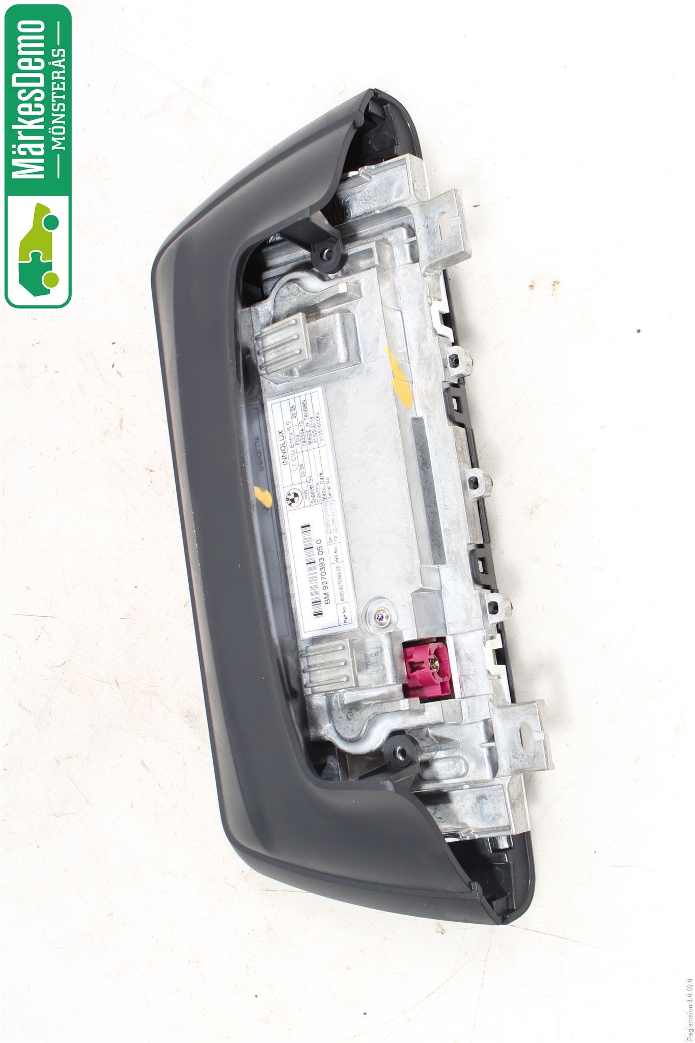 BMW 3 F30/F31/F80 12-19 Bildskärm