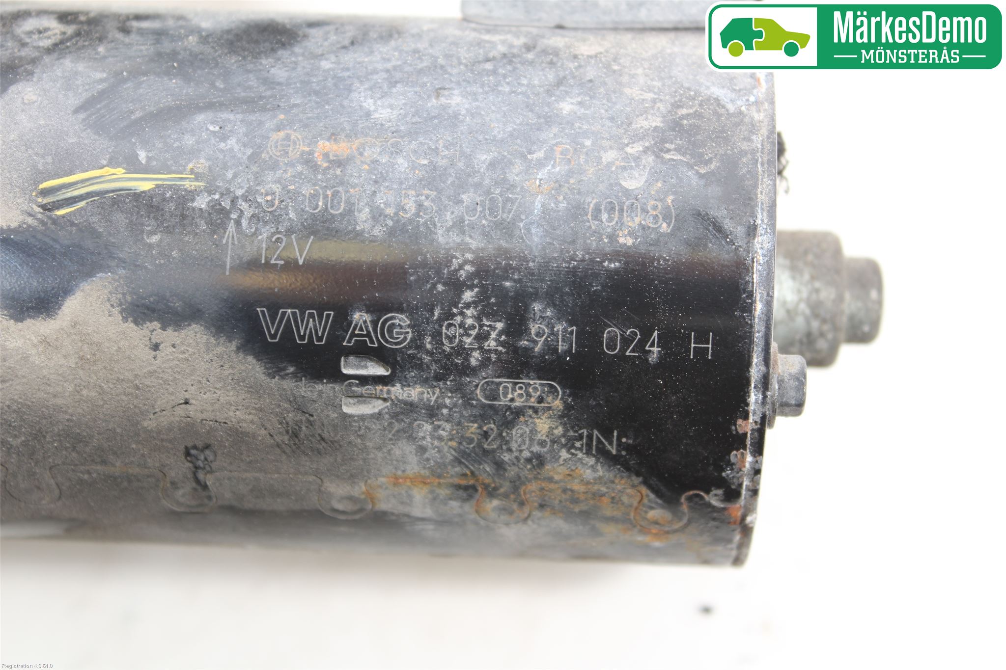 Skoda ROOMSTER Startmotor Diesel