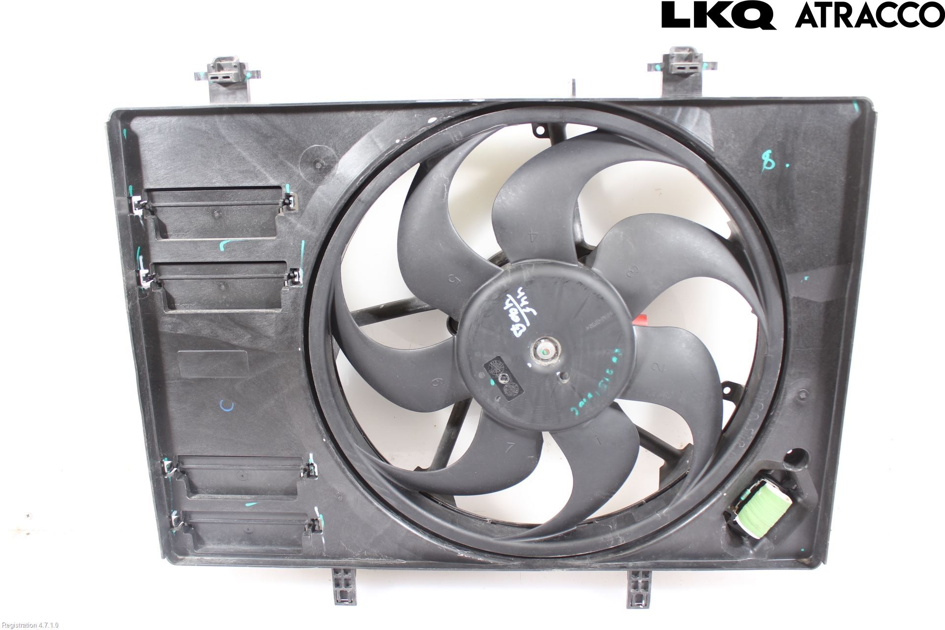 Ford ECOSPORT 17- Kylfläkt El