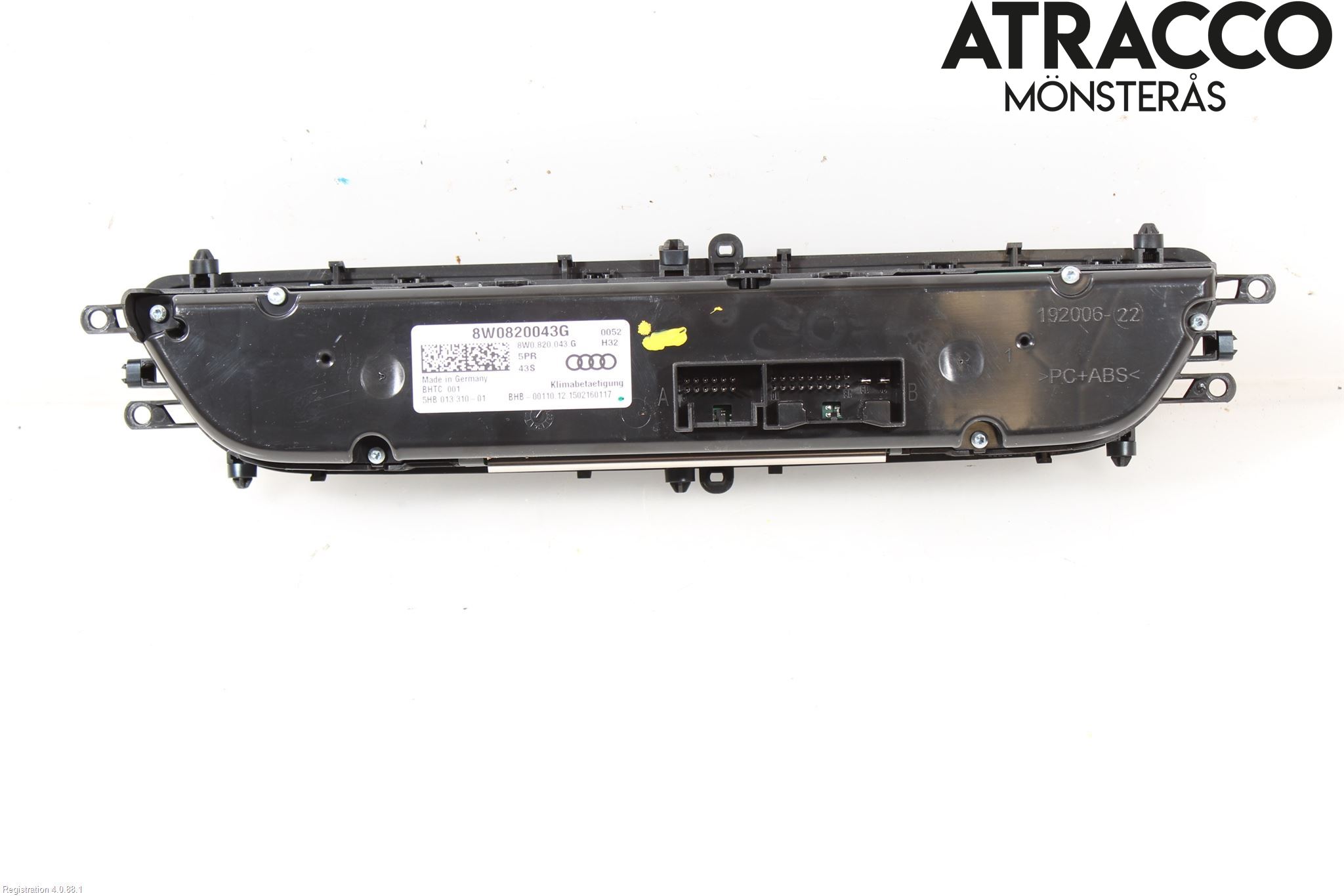 Audi A4/S4 B9 16-19 Ac Styrenhet Ac Manöveren