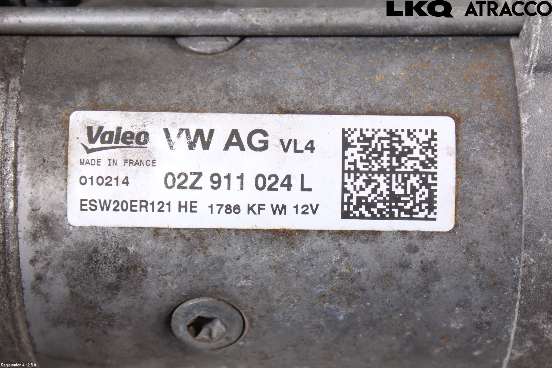 Audi A3/S3 8V 13-20 Startmotor Diesel