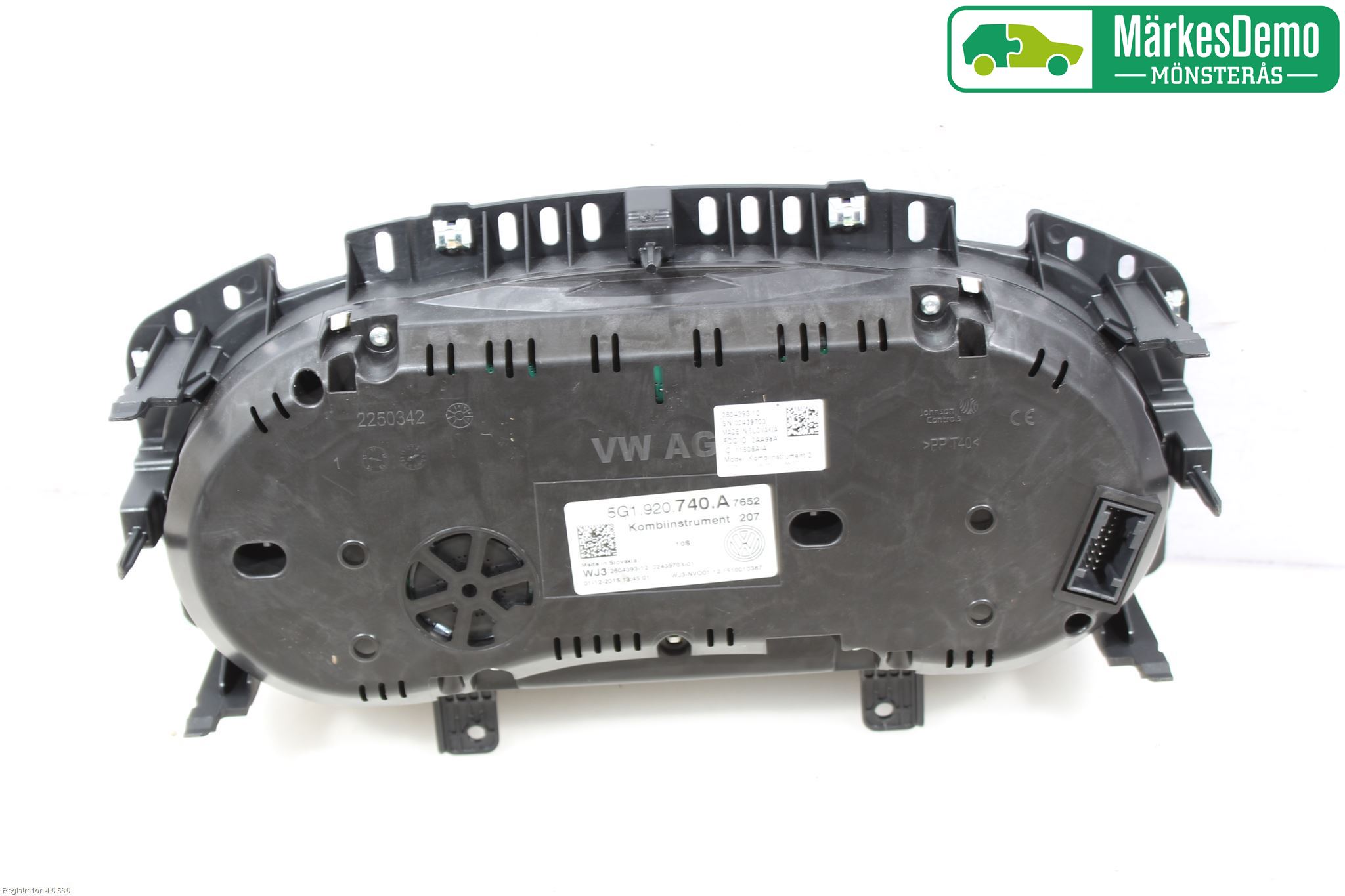 Volkswagen VW GOLF / E-GOLF VII 13-20 Instrument Komb