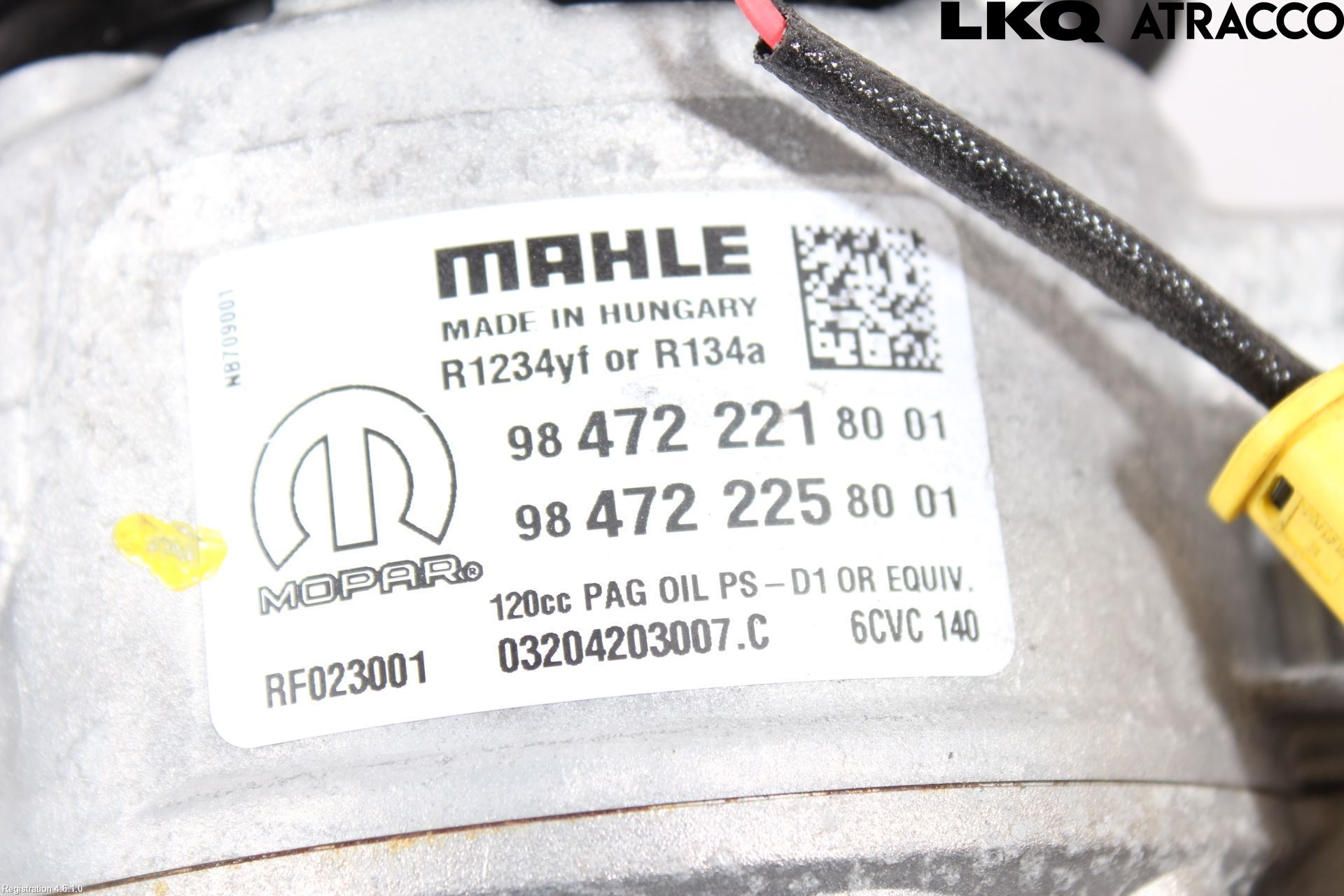 Peugeot 308/E-308 21- Ac Kompressor