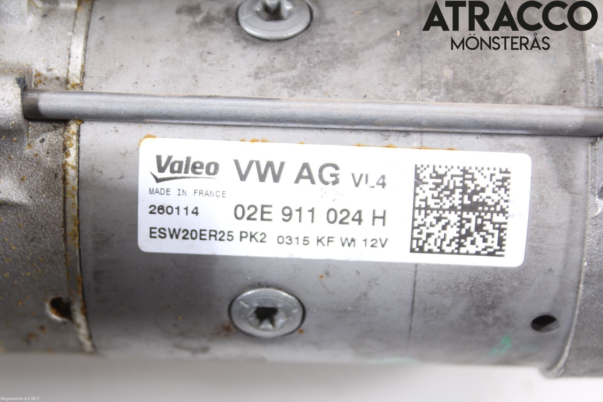 Volkswagen VW PASSAT 11-14 Startmotor Diesel