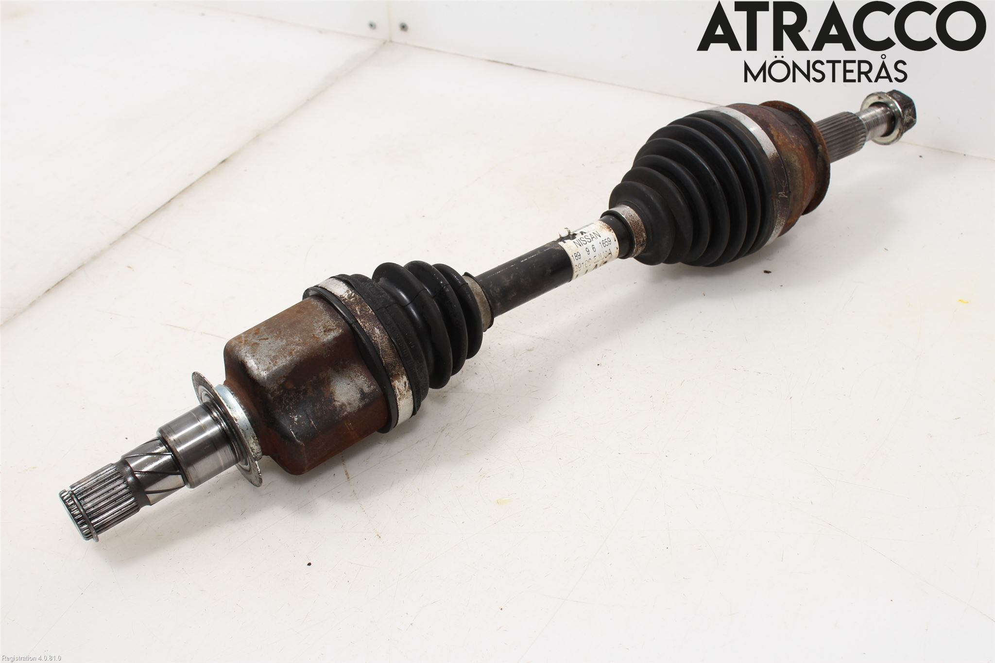 Nissan NAVARA, TREK-1 17-21 Drivaxel Fram Höger
