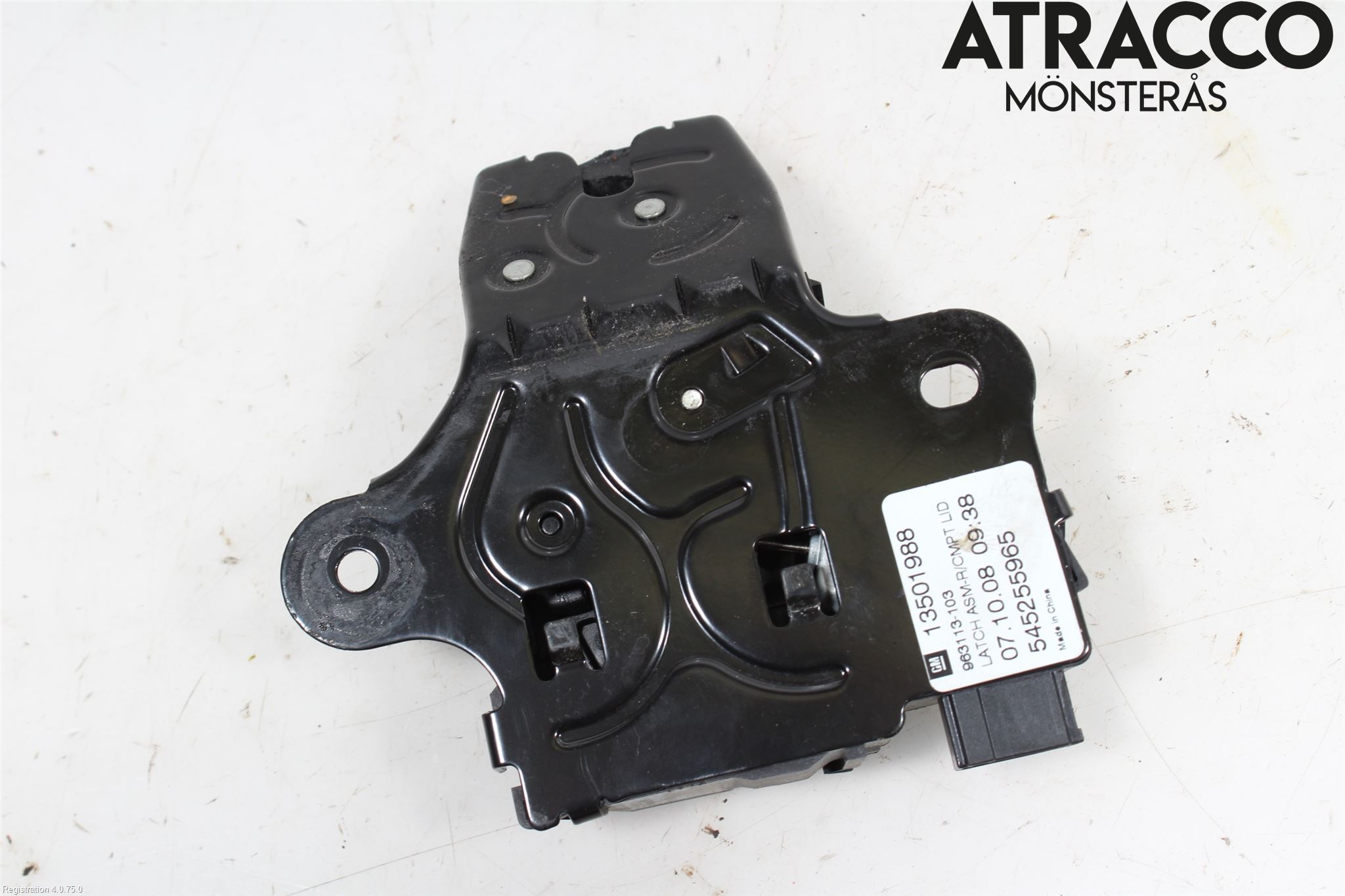 Opel INSIGNIA 09-16 Låskista Baklucka