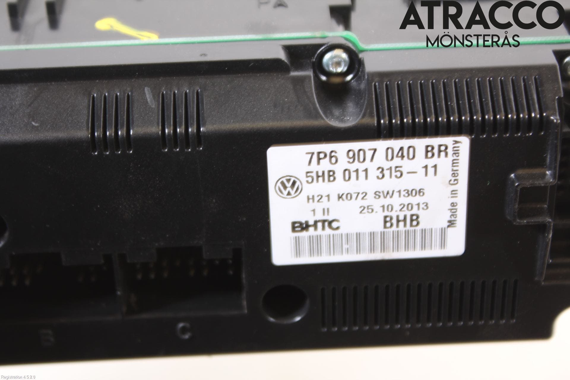 Volkswagen VW TOUAREG 7P 11-18 Ac Styrenhet Ac Manöveren