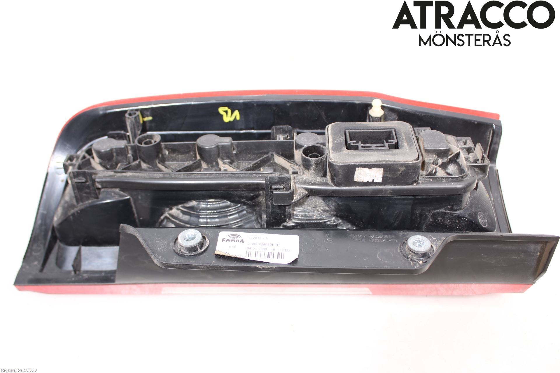 Peugeot BIPPER Bakljus Vänster