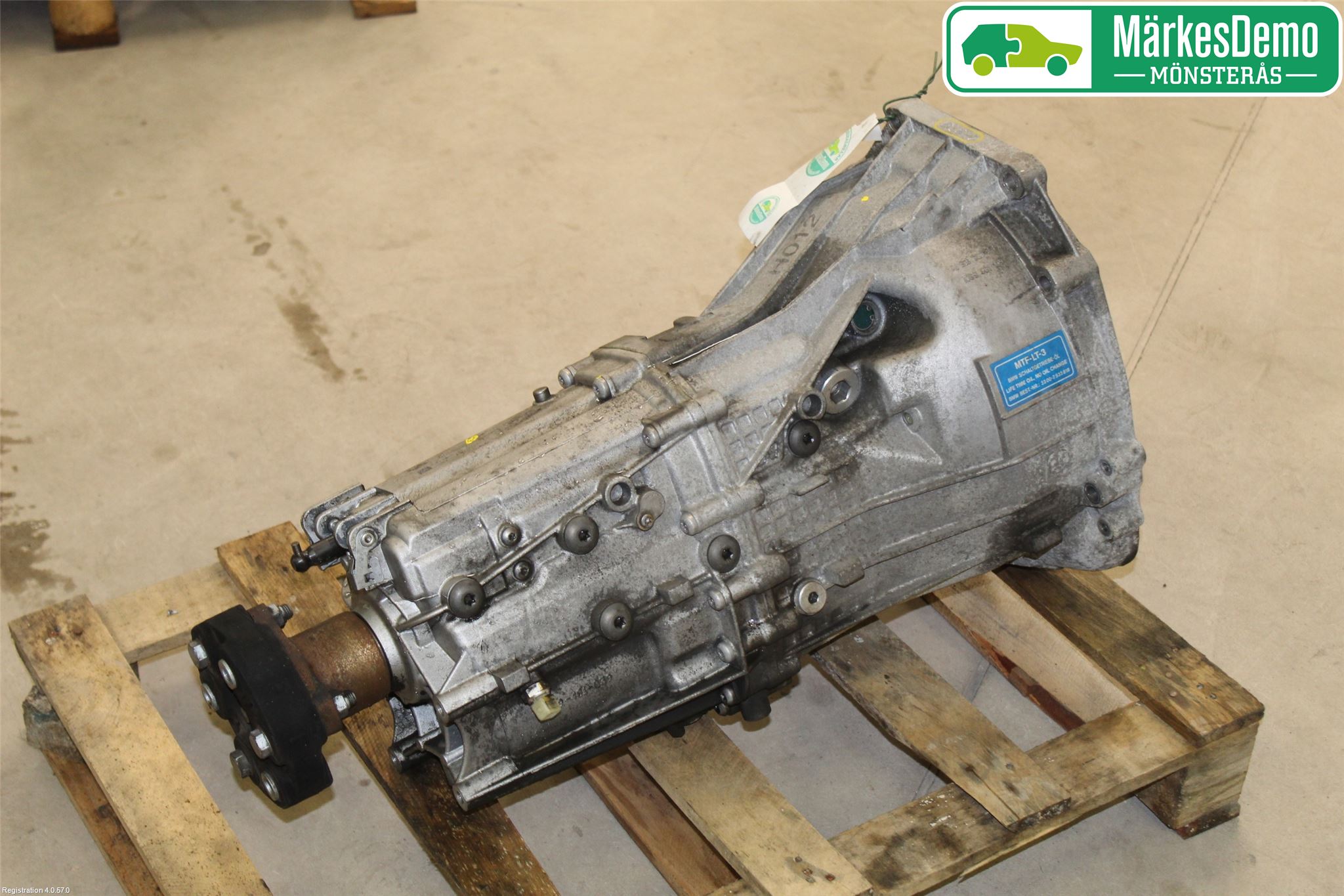 BMW 5 E60/61 Sed/Tou 02-10 Växellåda Man 6 Vxl