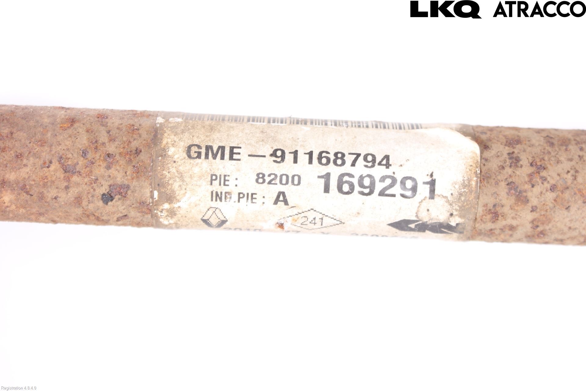 Opel VIVARO 01-14 Drivaxel Fram Höger